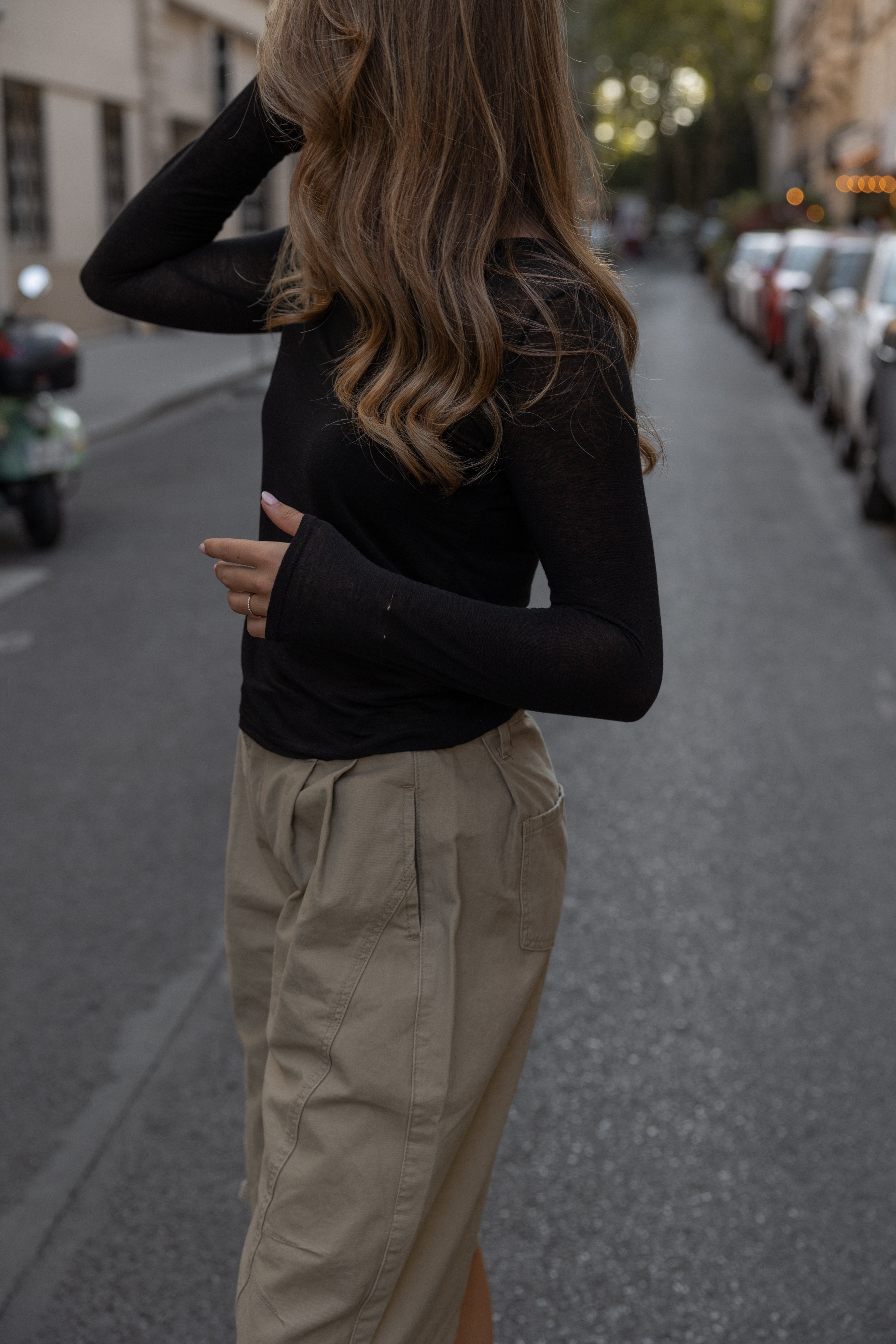 THE CASSIE TOP BLACK