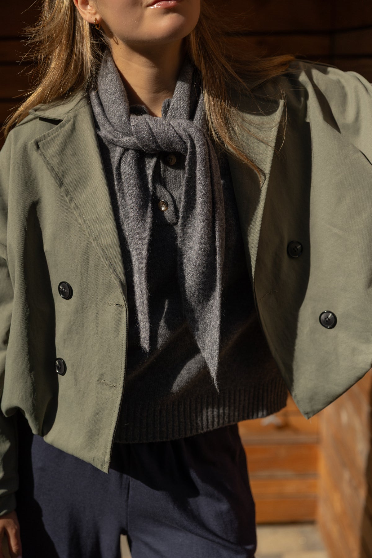 SOPHIE TRENCH COAT KAKI