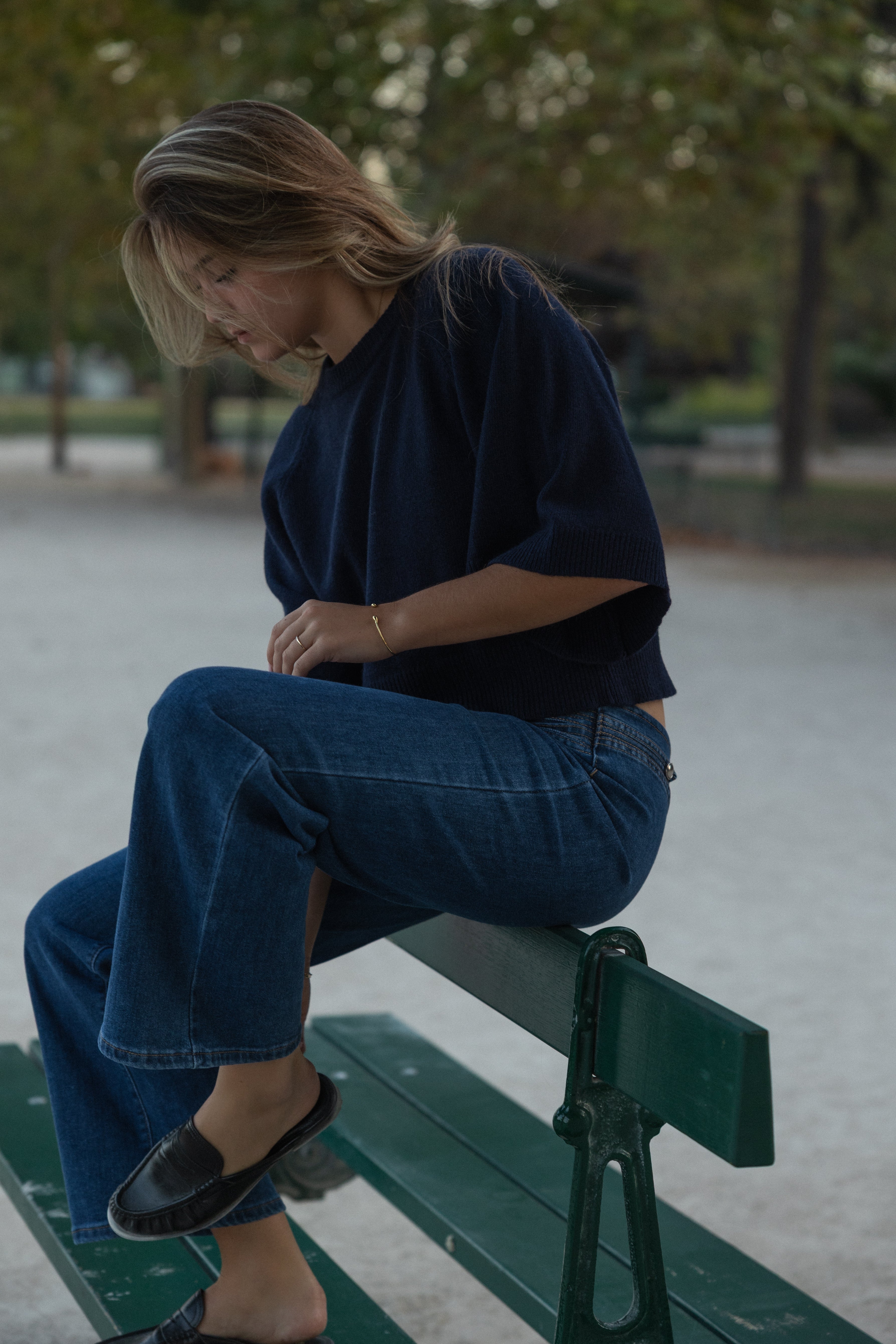 AUTUMN SAAR KNIT NAVY