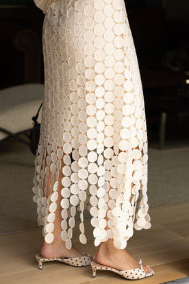 THE OLIVIA SKIRT ECRU