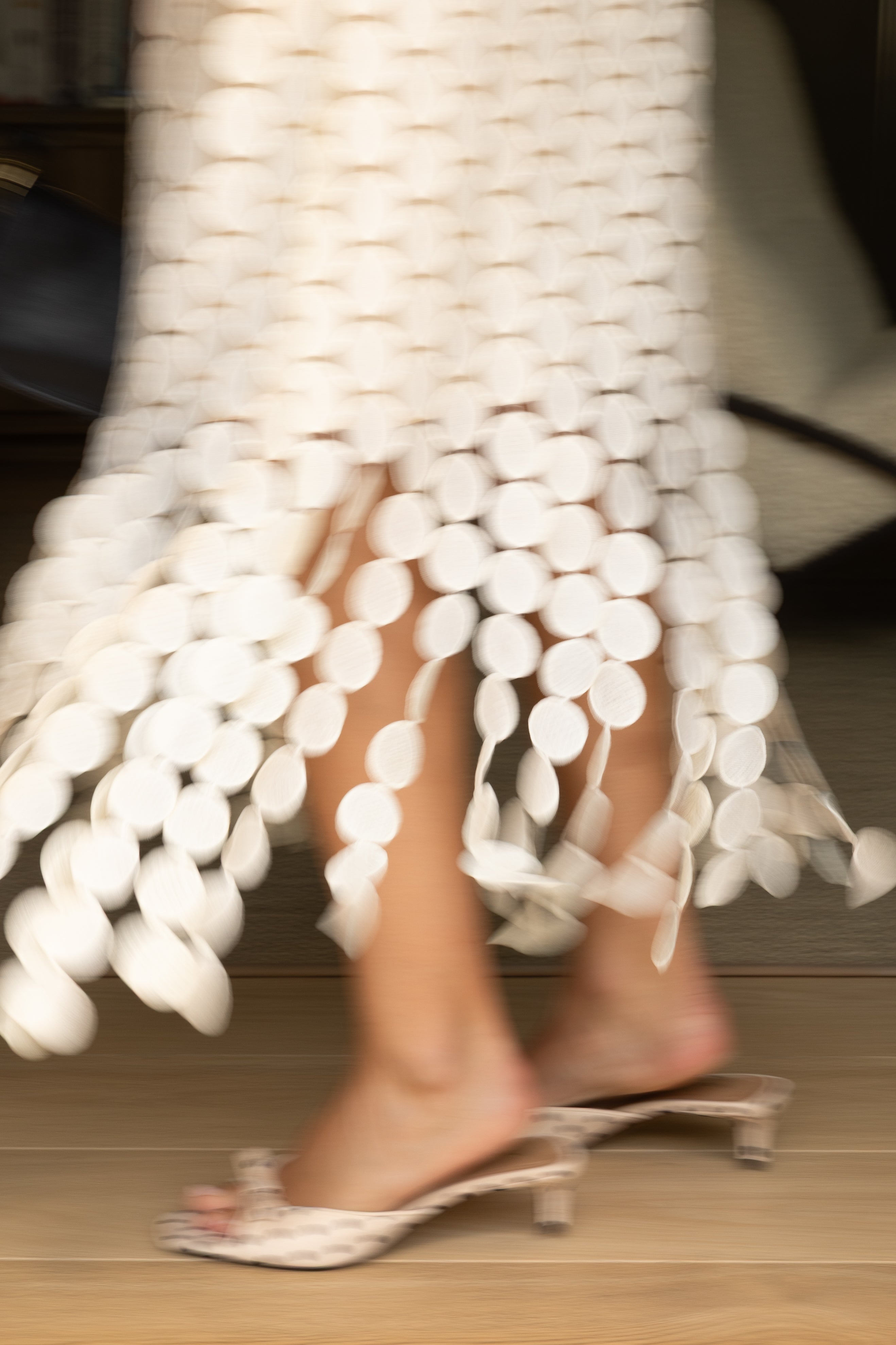 THE OLIVIA SKIRT ECRU