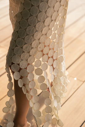 THE OLIVIA SKIRT ECRU