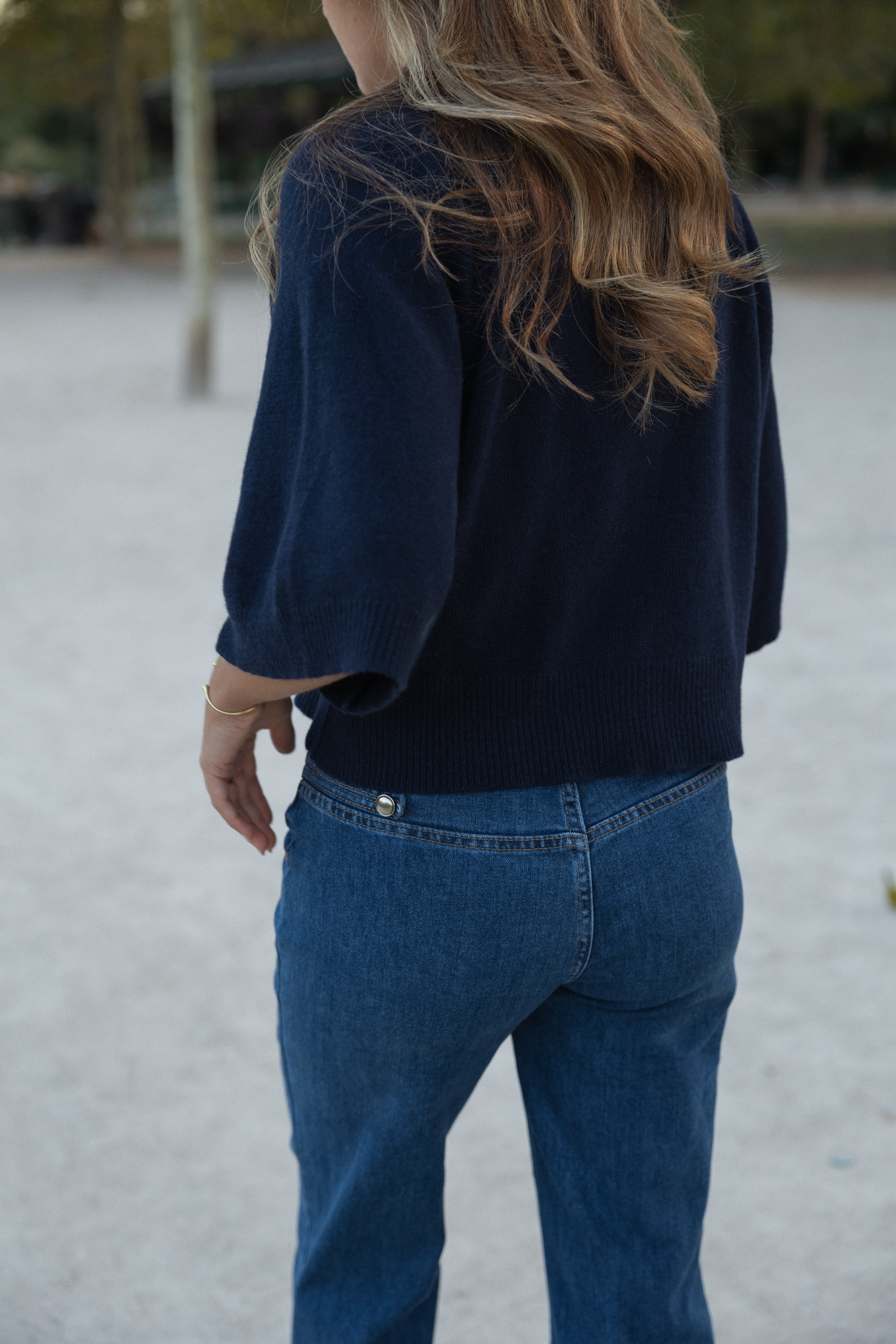 AUTUMN SAAR KNIT NAVY