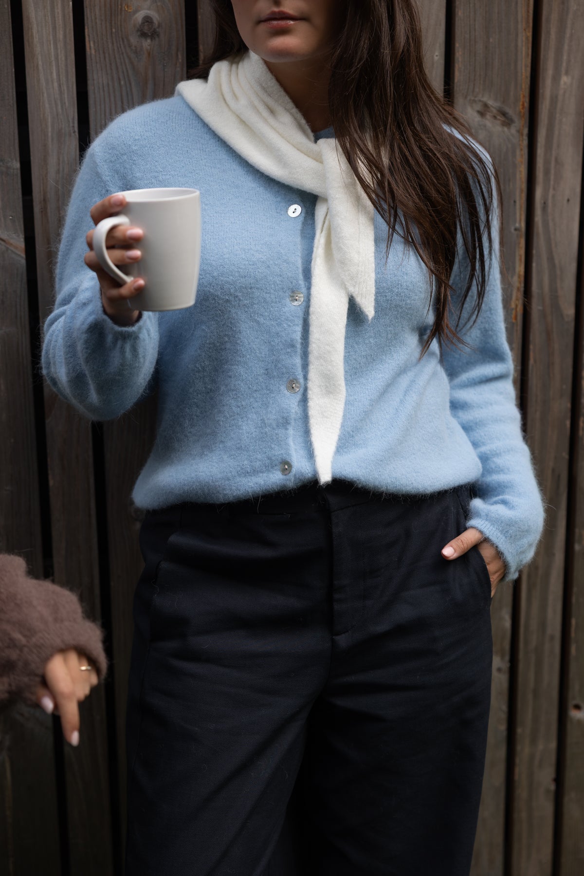 VIENNA CARDIGAN LIGHT BLUE