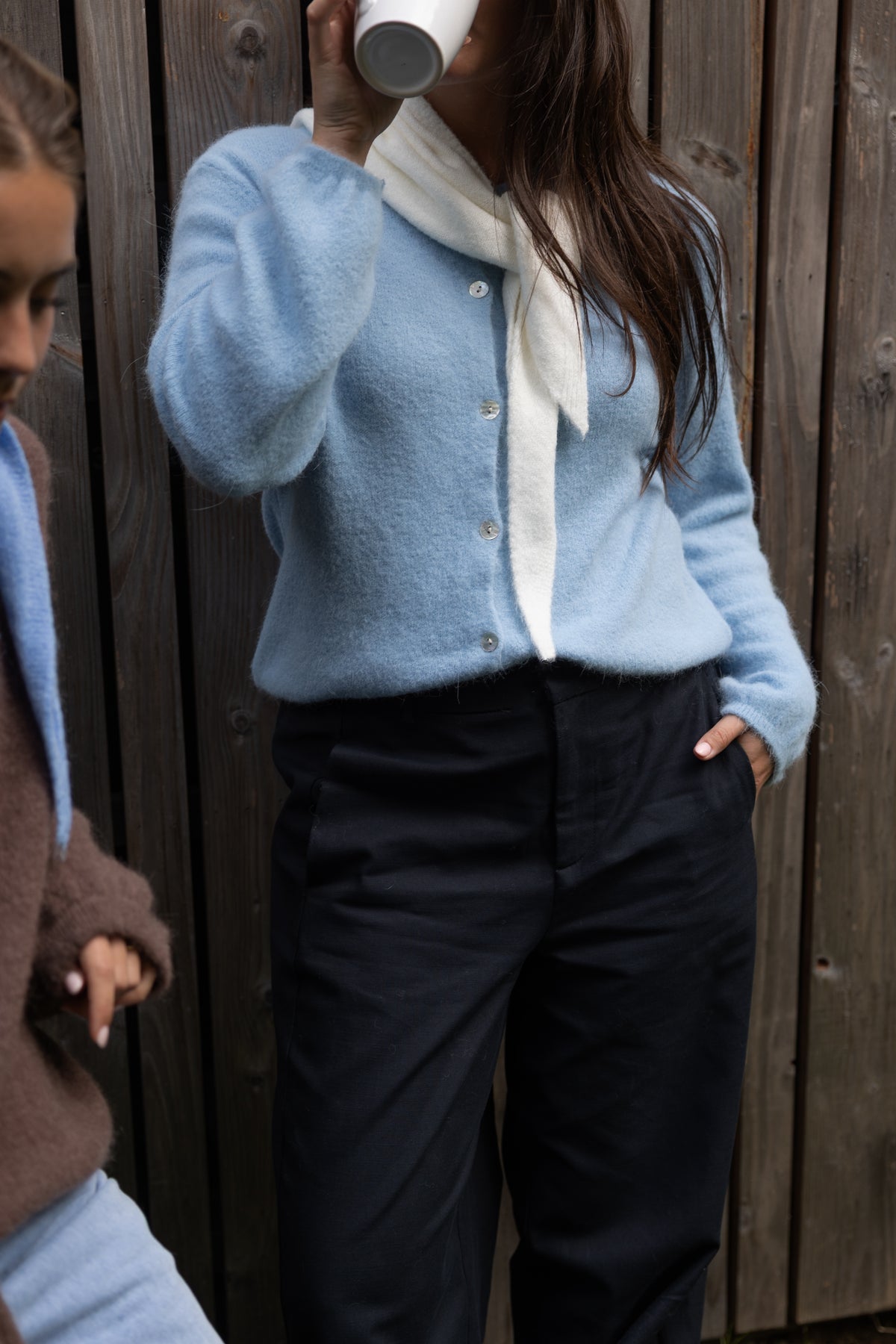 VIENNA CARDIGAN LIGHT BLUE