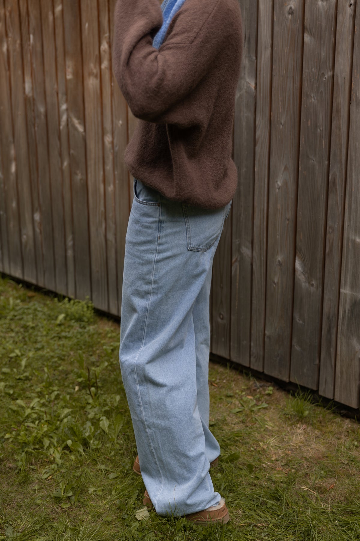 FULL LENGHT WIDE CELESTE JEANS LIGHT DENIM