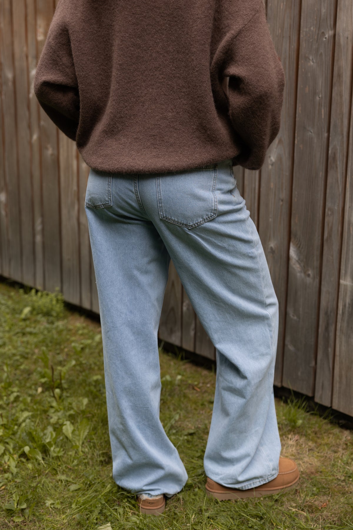FULL LENGHT WIDE CELESTE JEANS LIGHT DENIM