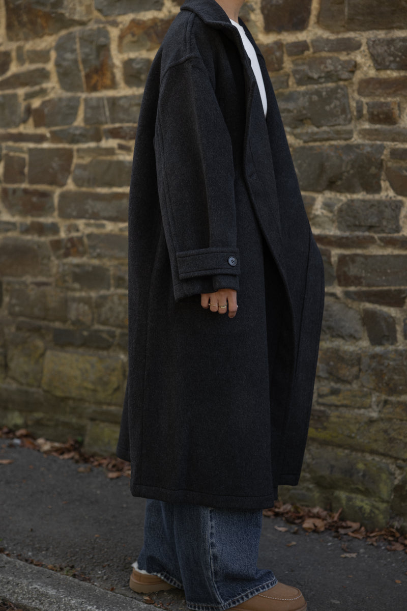 THE FRANKIE COAT GREY