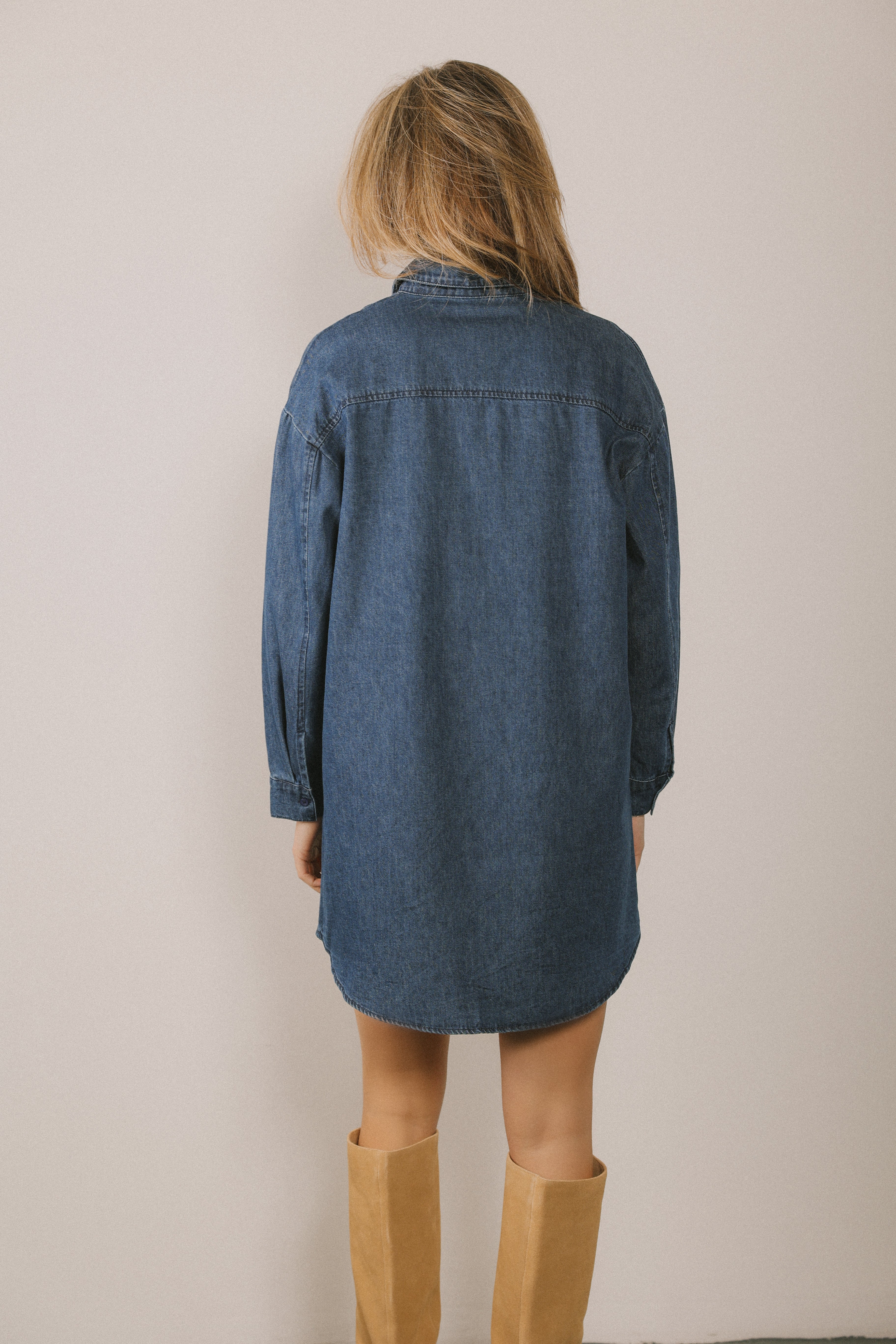 DENIM SAM DRESS