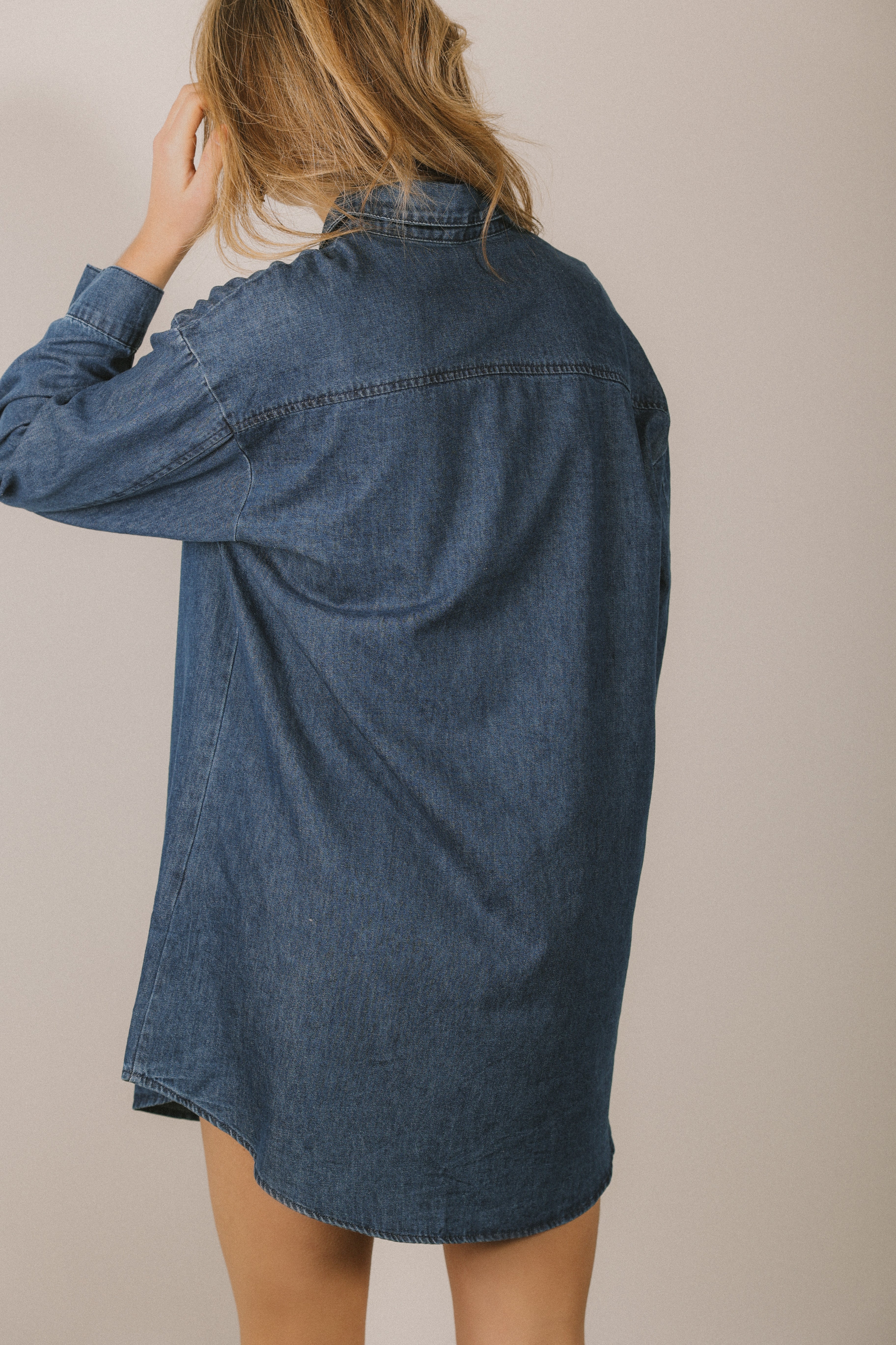 DENIM SAM DRESS