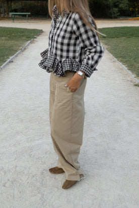 BALLOON PANTALON BEIGE