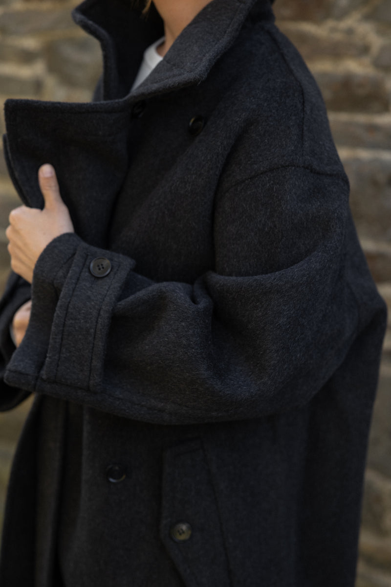 THE FRANKIE COAT GREY