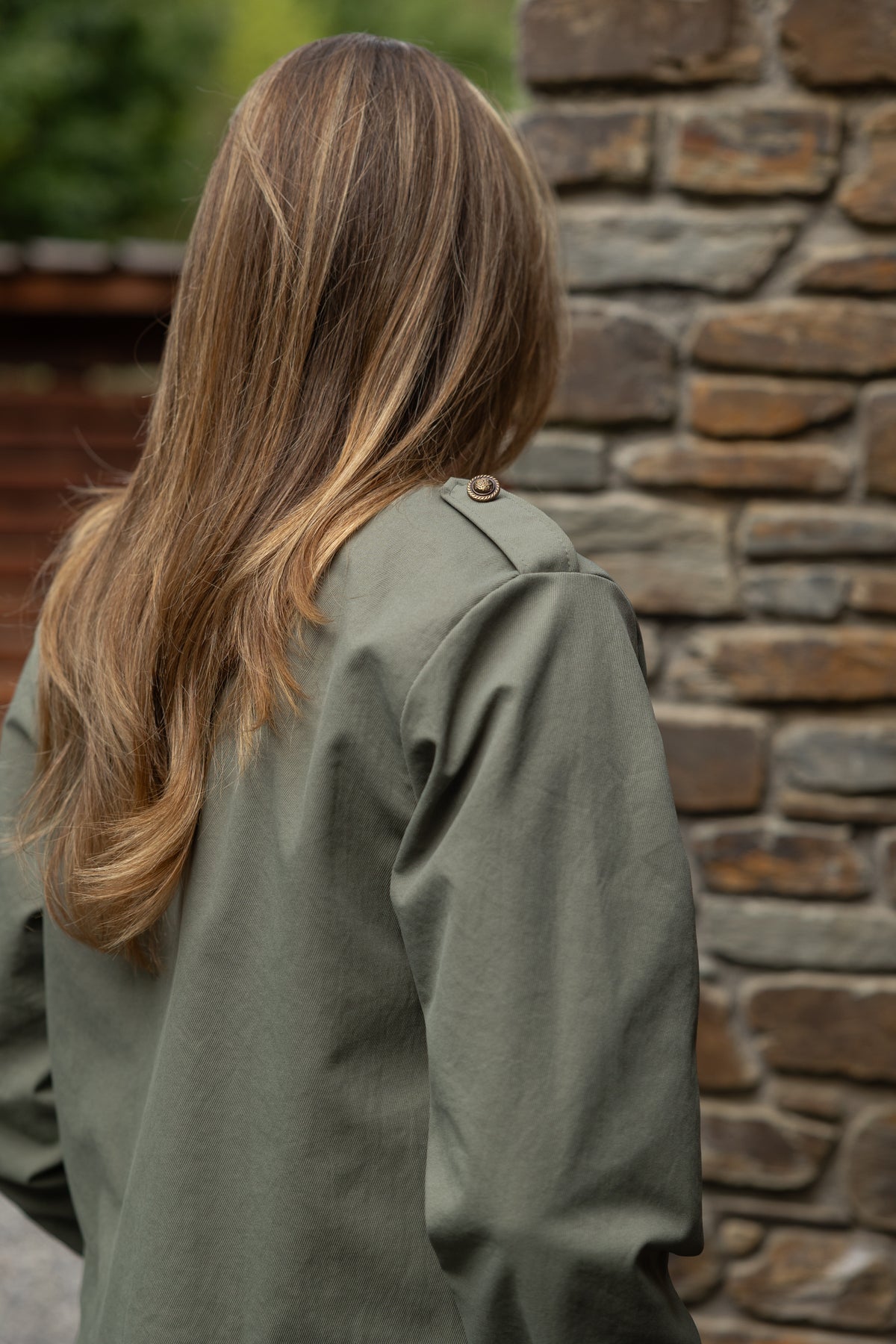 BUTTON JOSIE JACKET KAKI