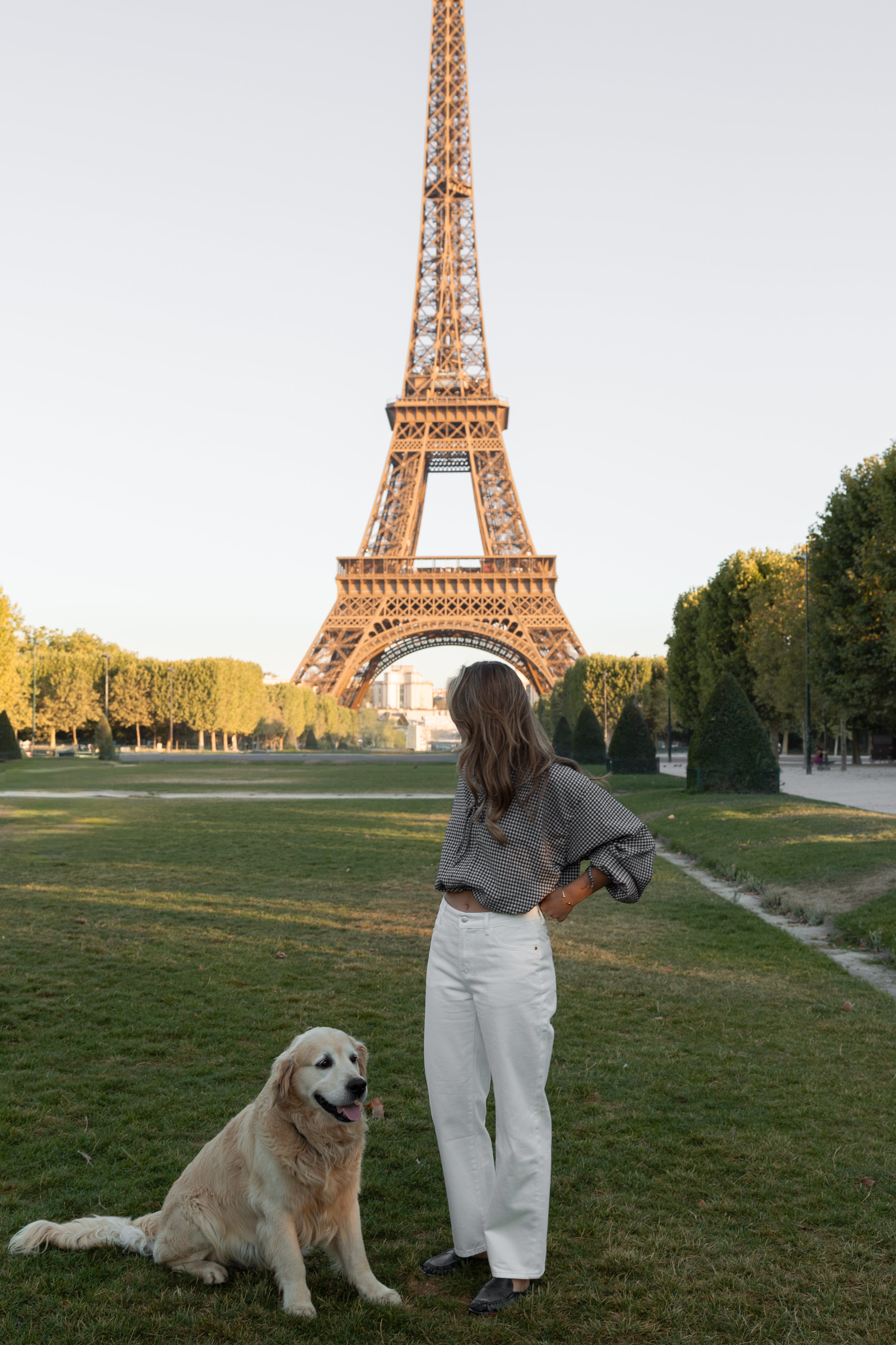 SNEAKERS LENGTH STRAIGHT JEANS WHITE