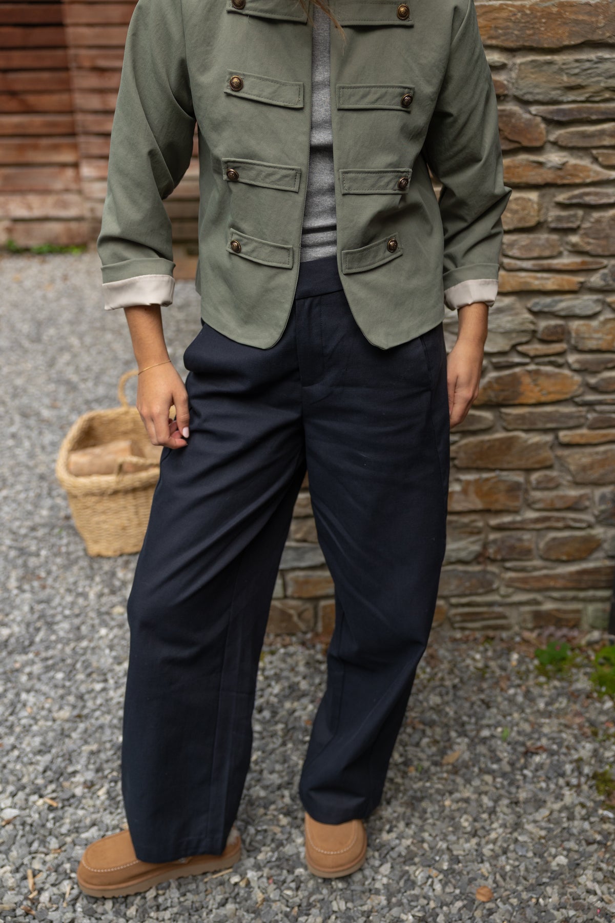 BUTTON JOSIE JACKET KAKI