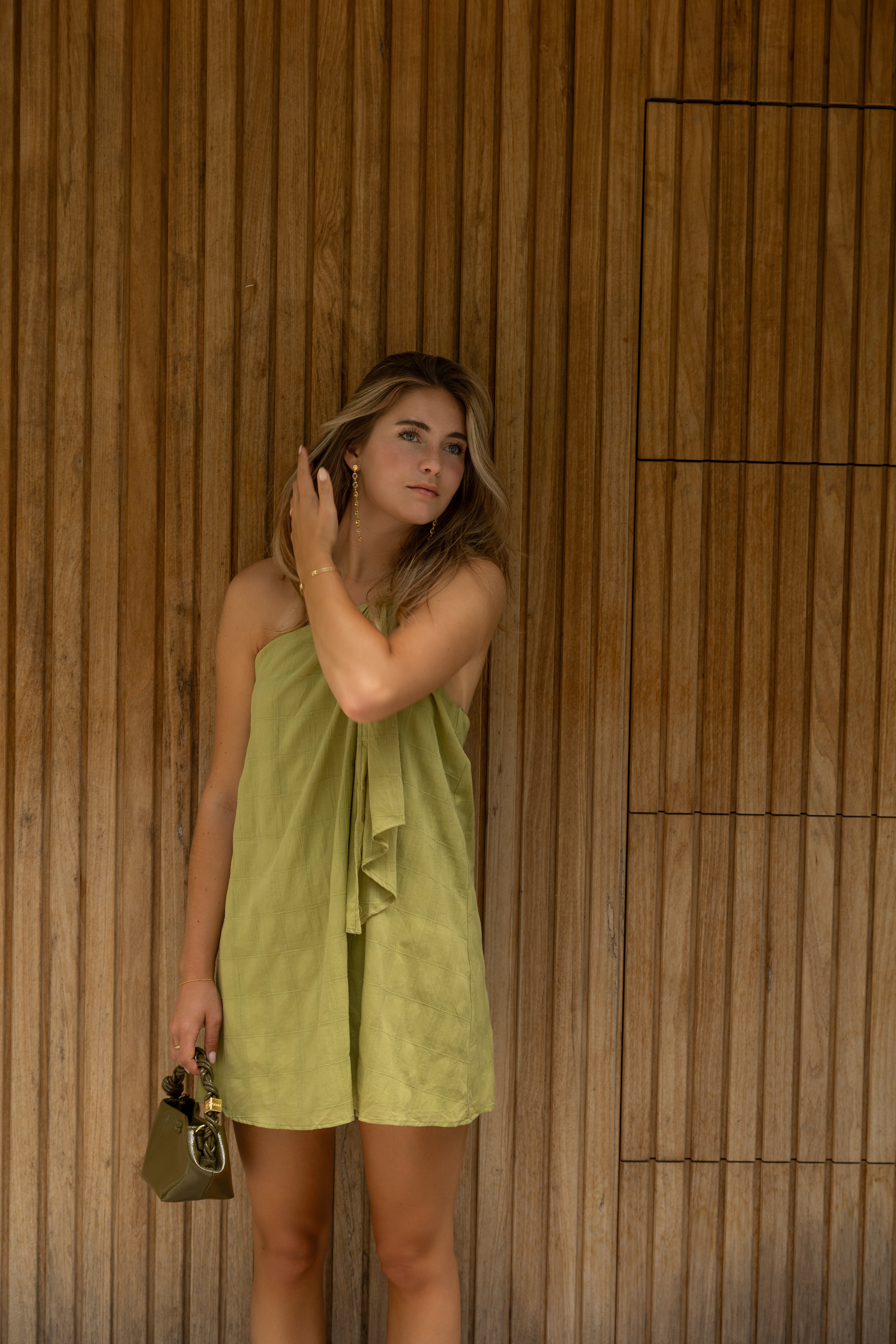 GINA COCKTAIL DRESS GREEN