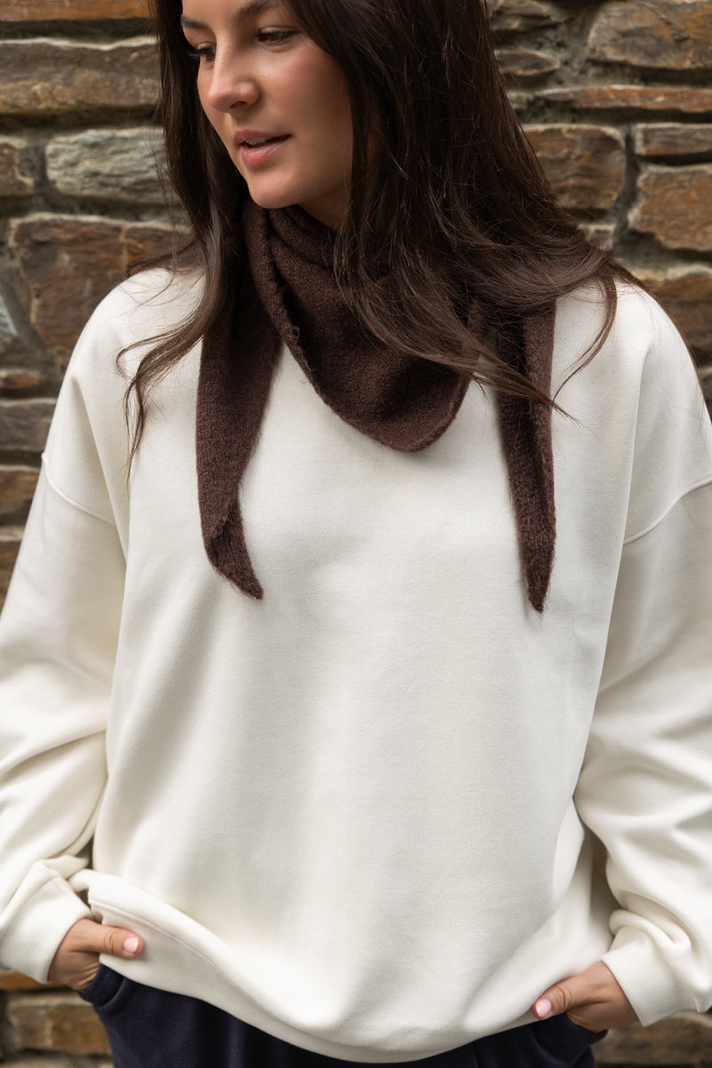 ATELJEE SCARF CHOCO