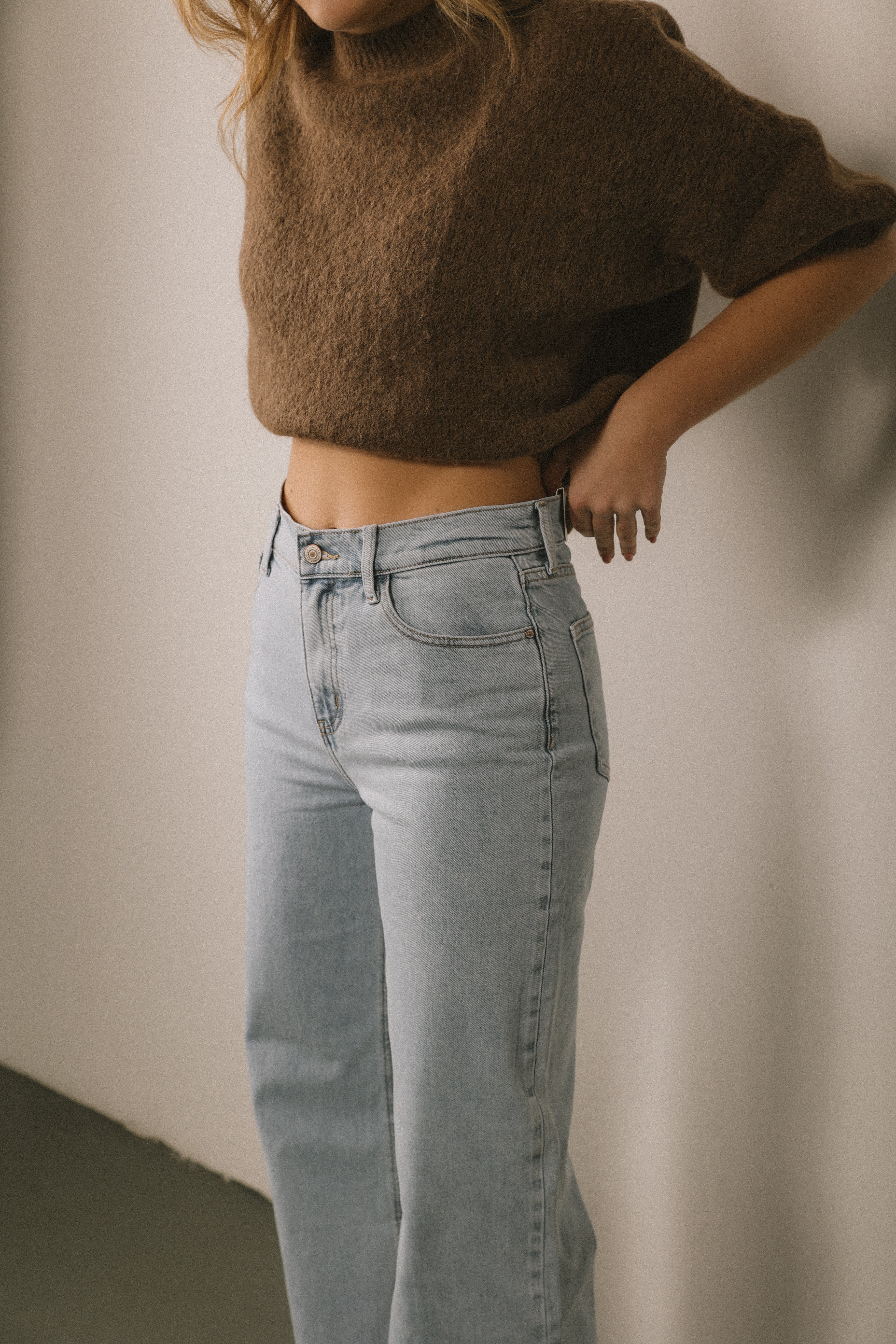 WIDE LEG HAILEY JEANS