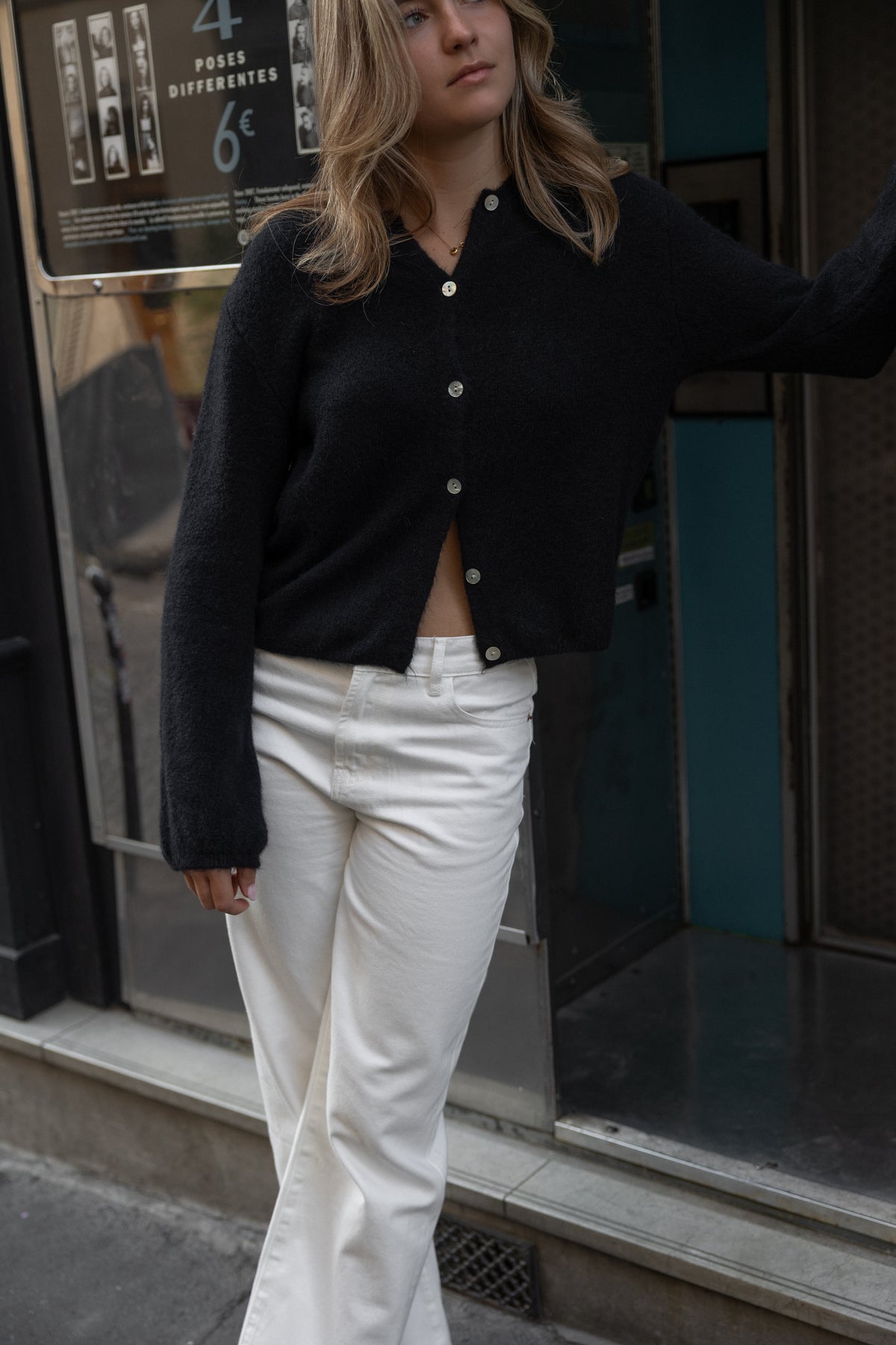 PRE-ORDER: VIENNA CARDIGAN BLACK