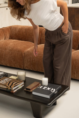 WIDE JANE PANTS CHOCO