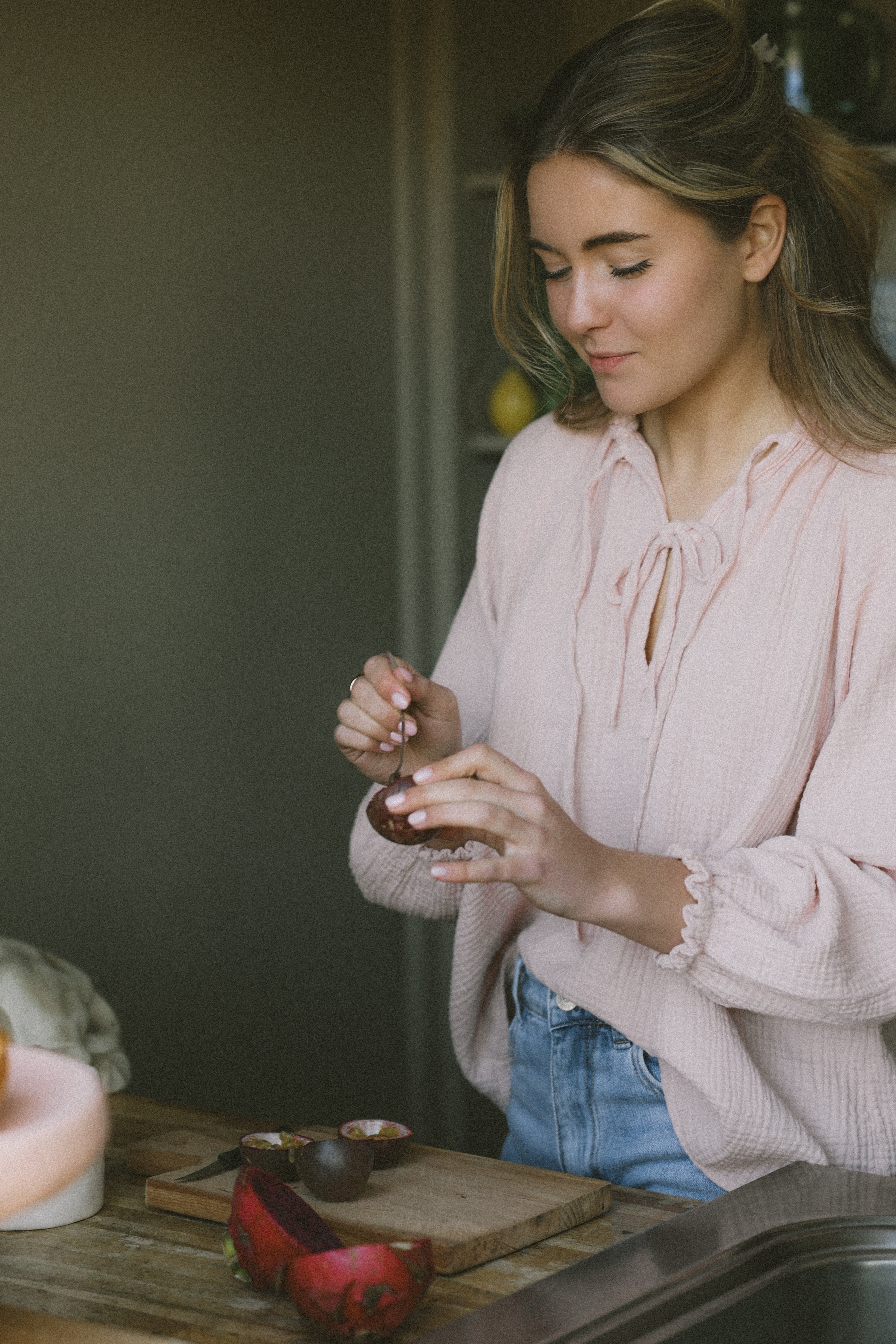 MILA BLOUSE PINK