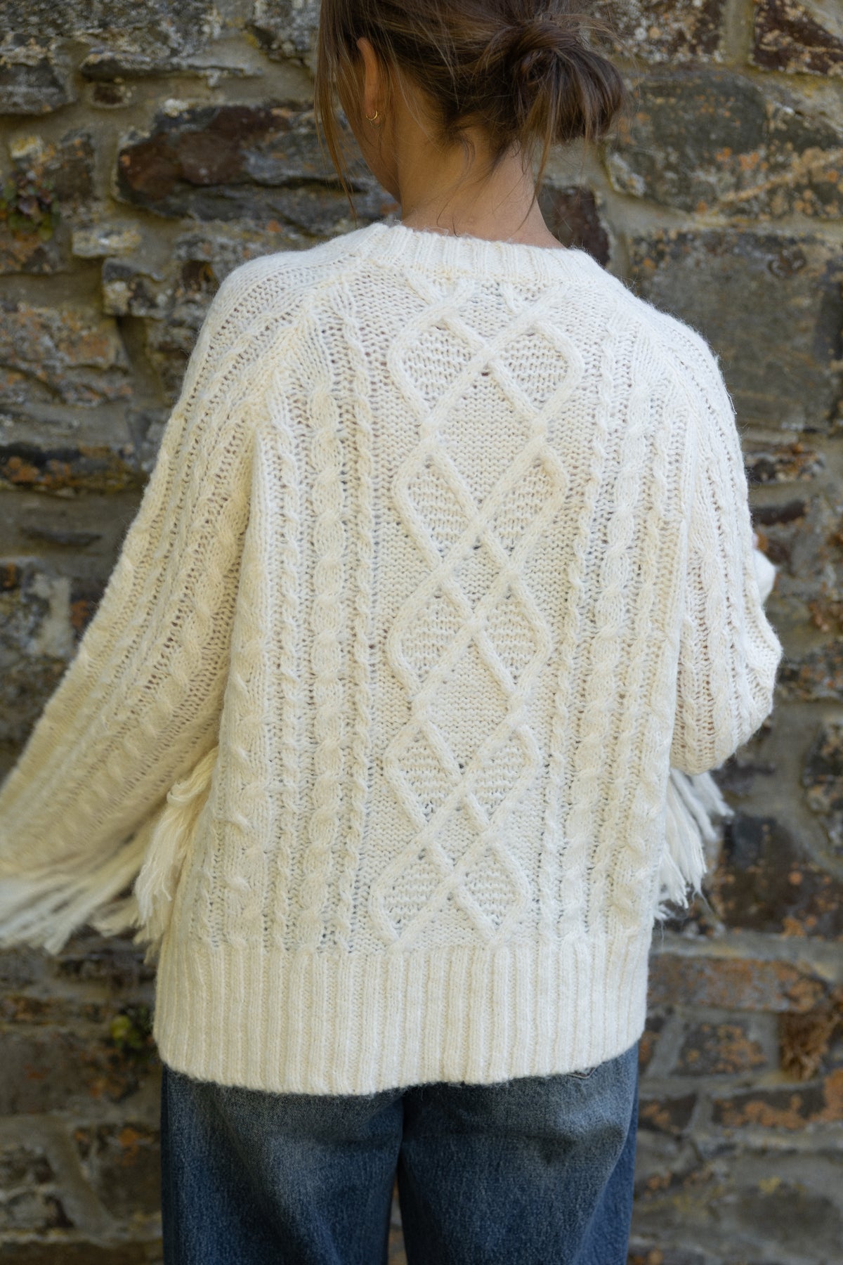STELLA CABLE KNIT BEIGE