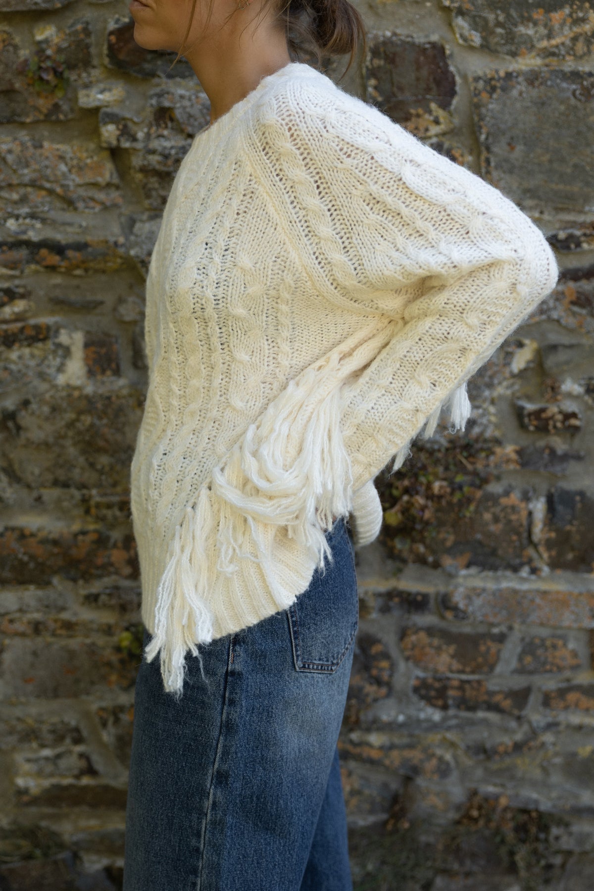 STELLA CABLE KNIT BEIGE