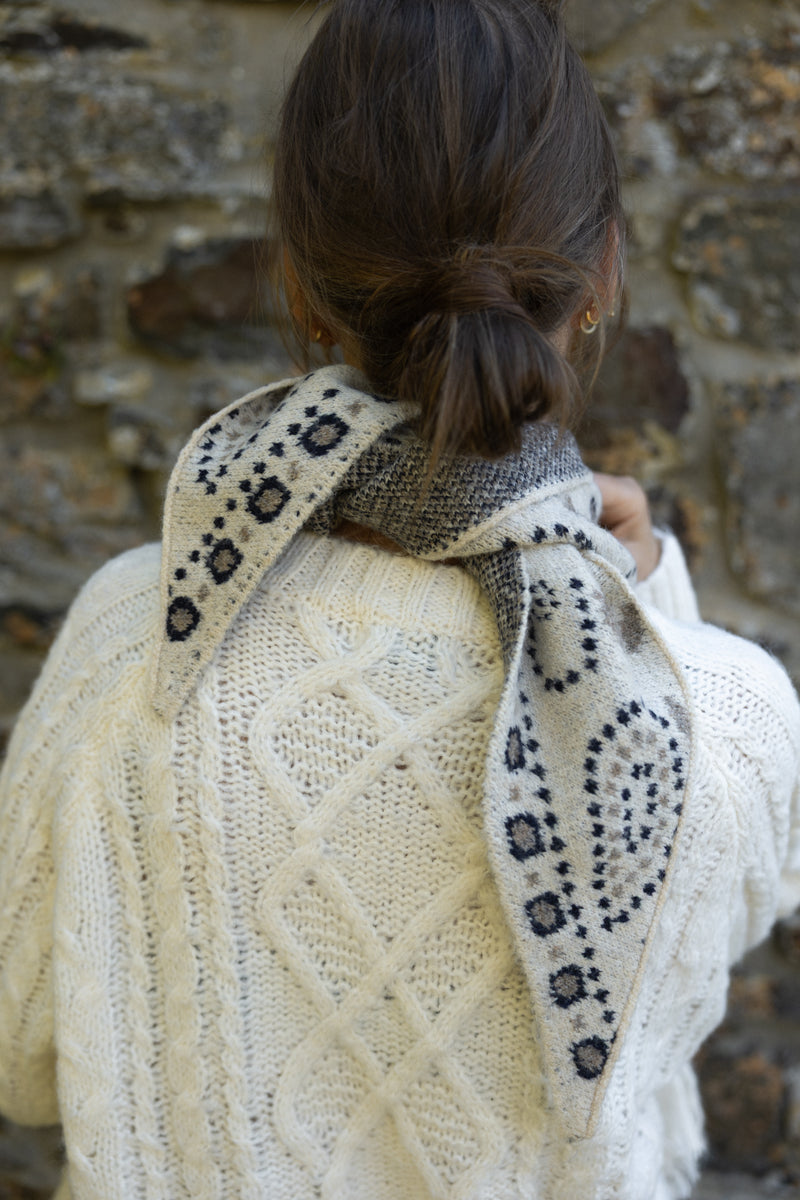 ZOÉ SCARF ECRU