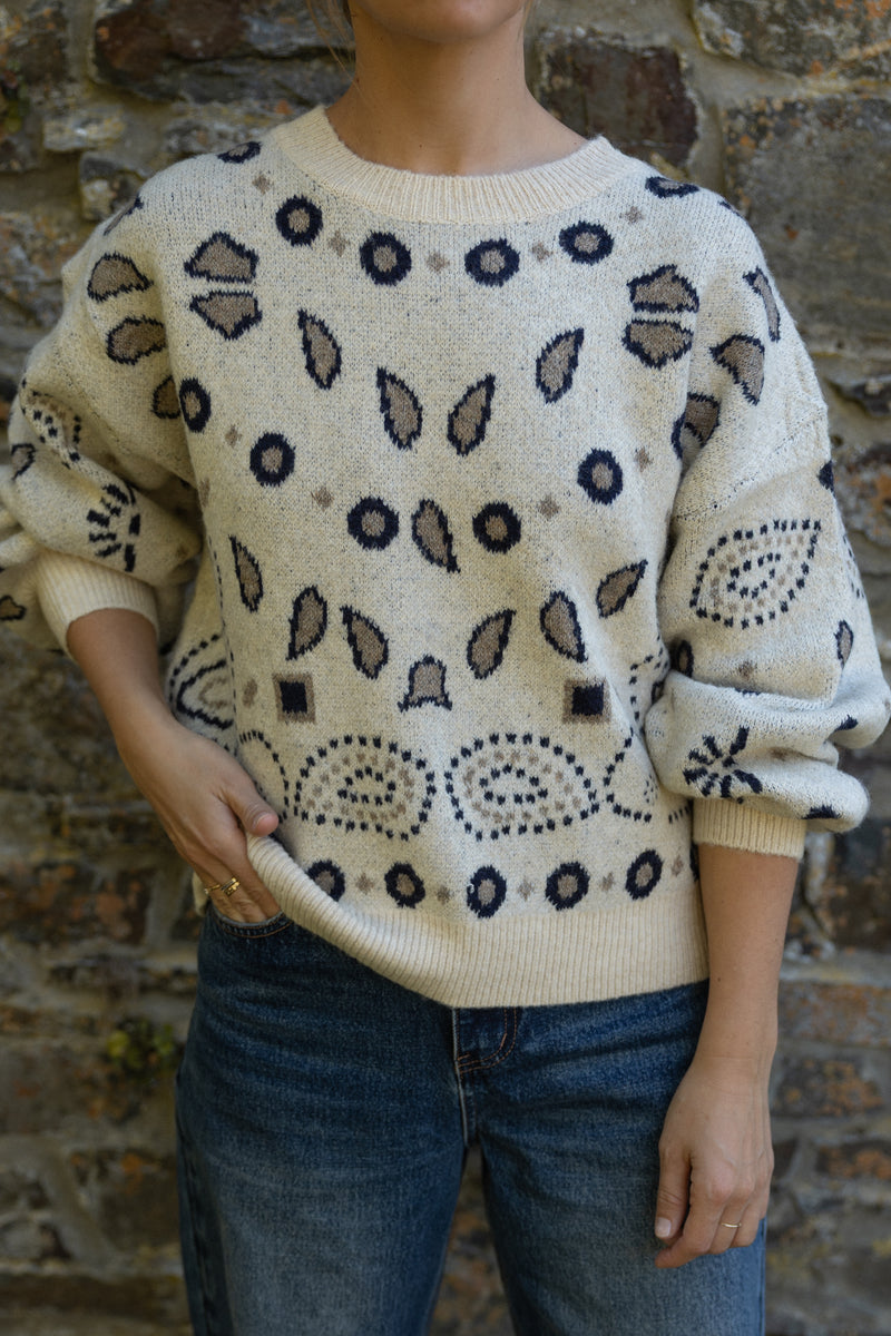 ZOÉ PULL ECRU