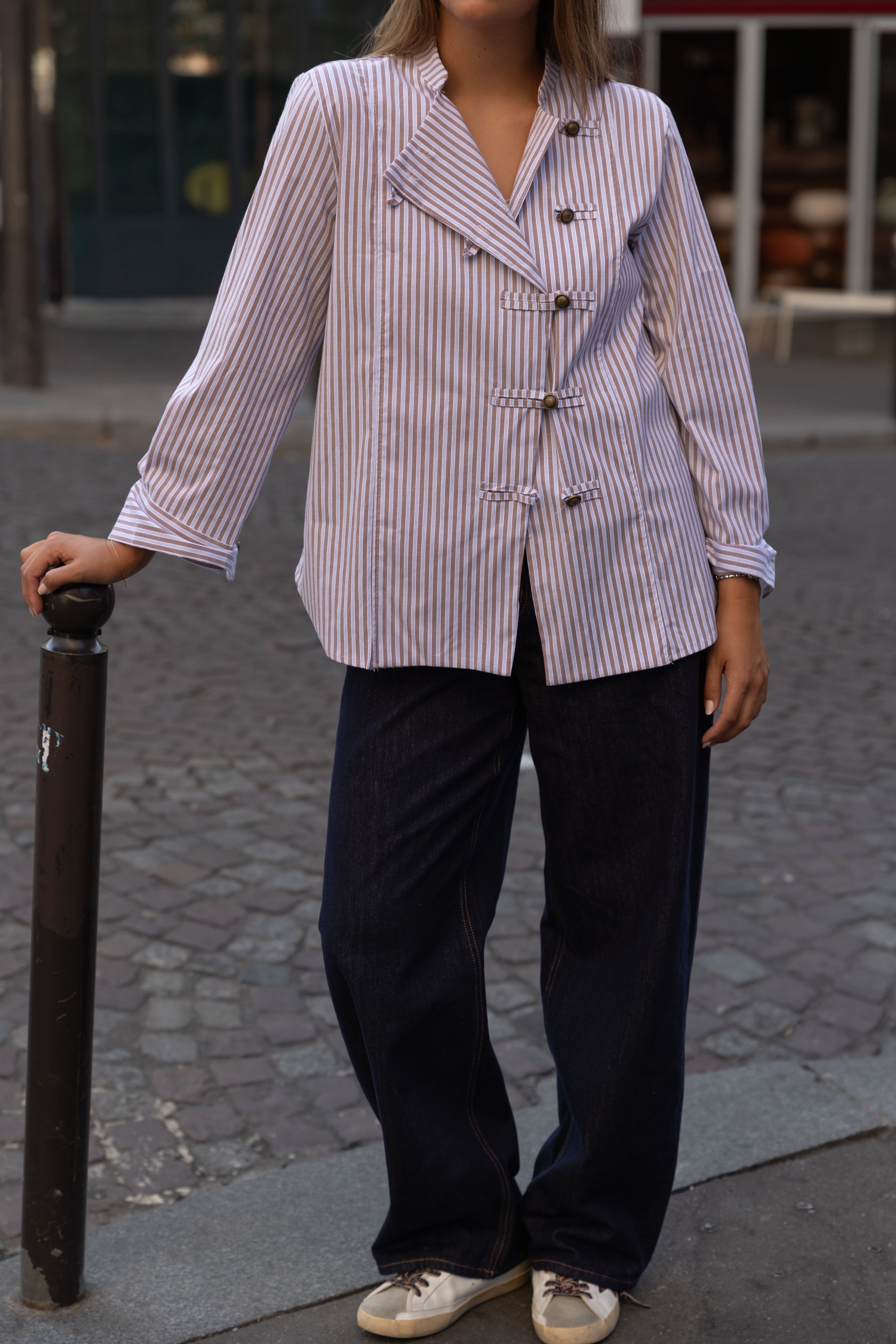 THE EVA STRIPED SHIRT
