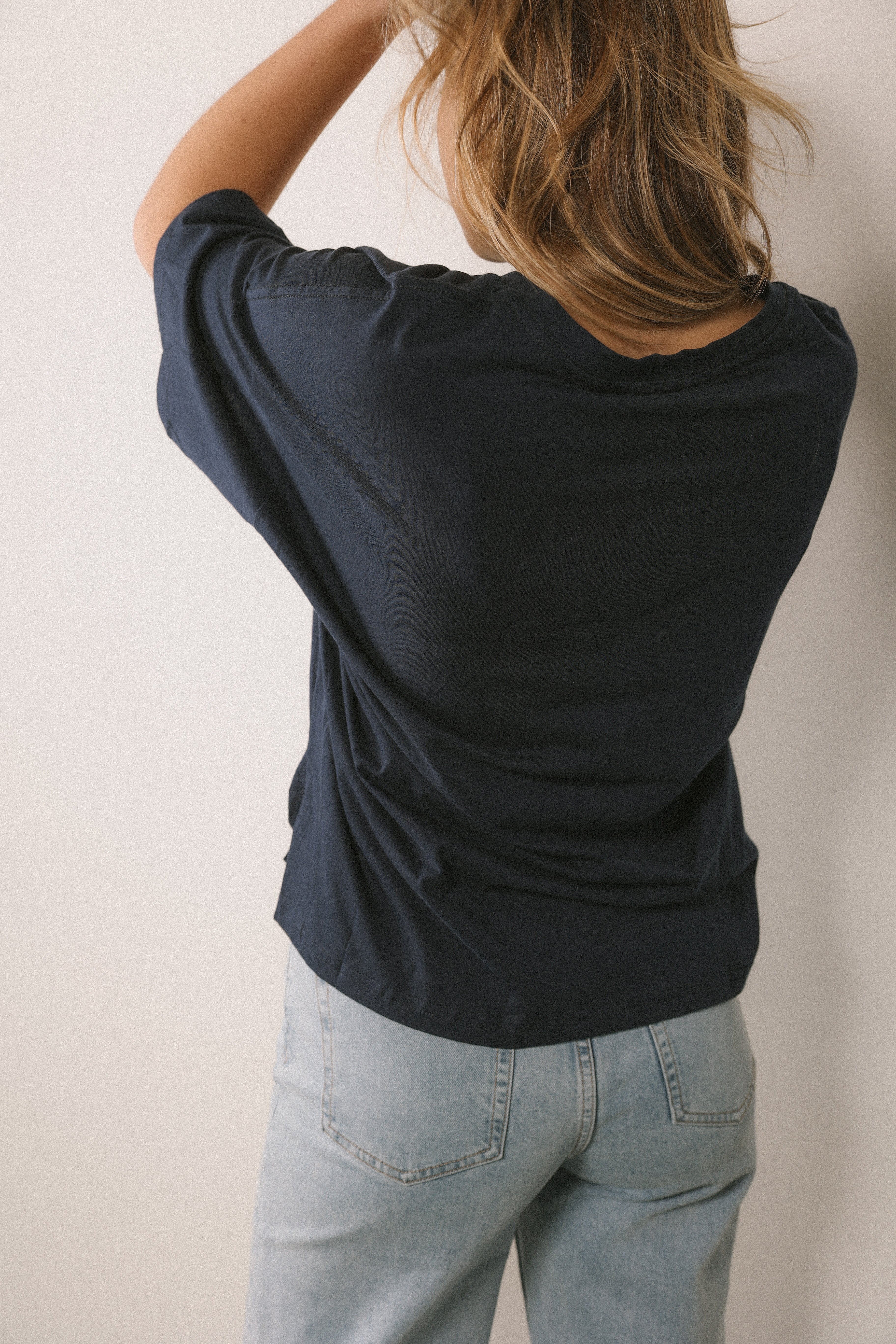 OVERSIZED TEE NAVY