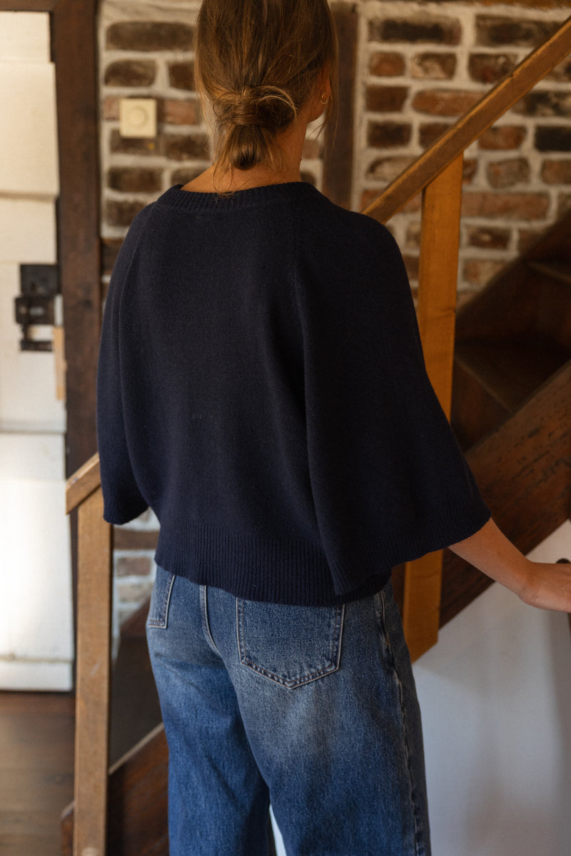 AUTUMN SAAR KNIT NAVY