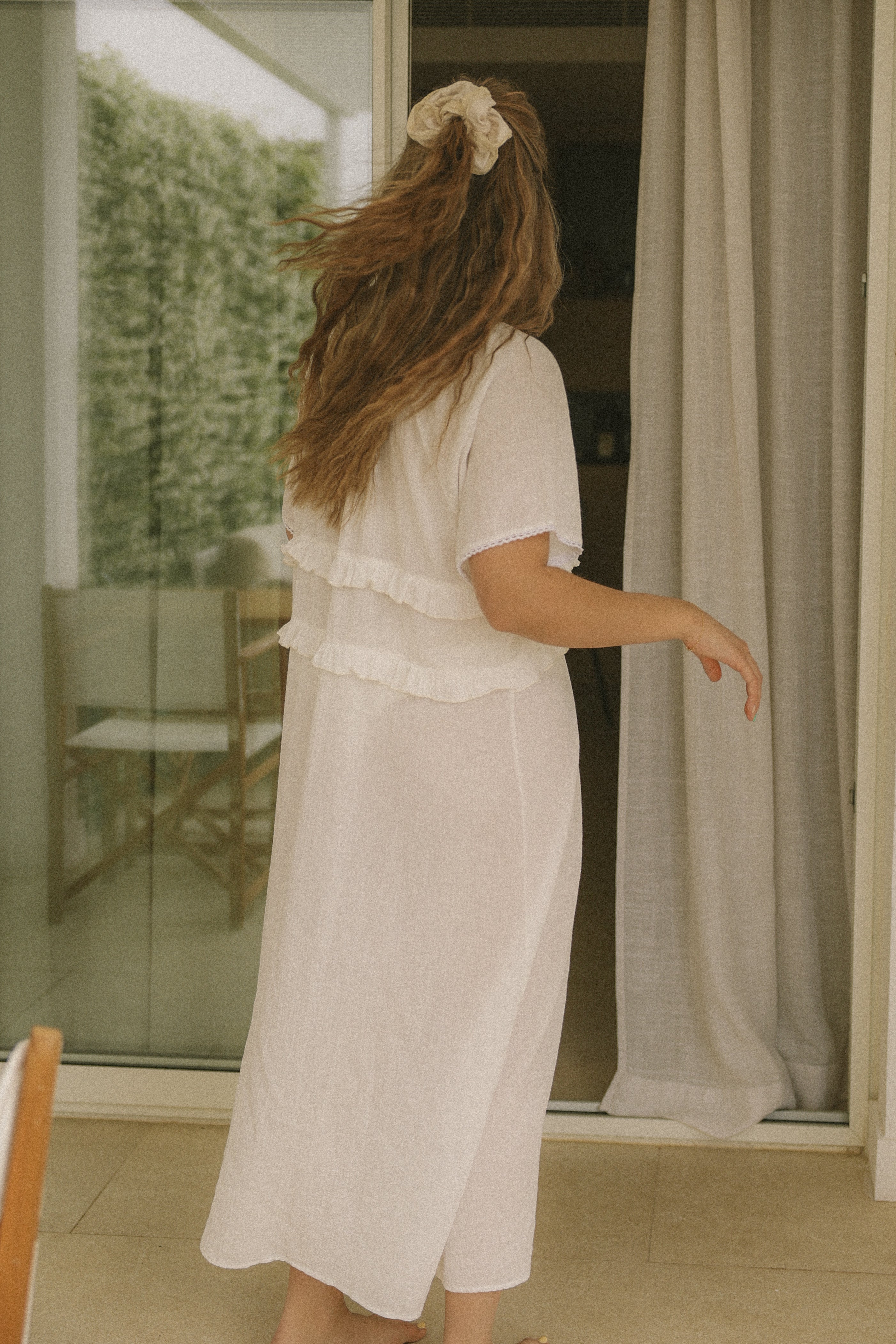 MAXI BEACH DRESS WHITE