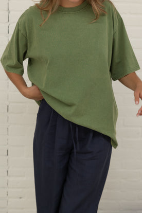WIDE JANE PANTS NAVY