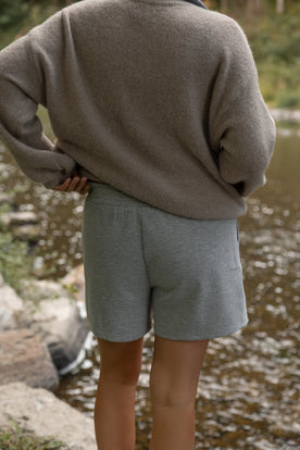 SWEATPANTS SHORTS GREY