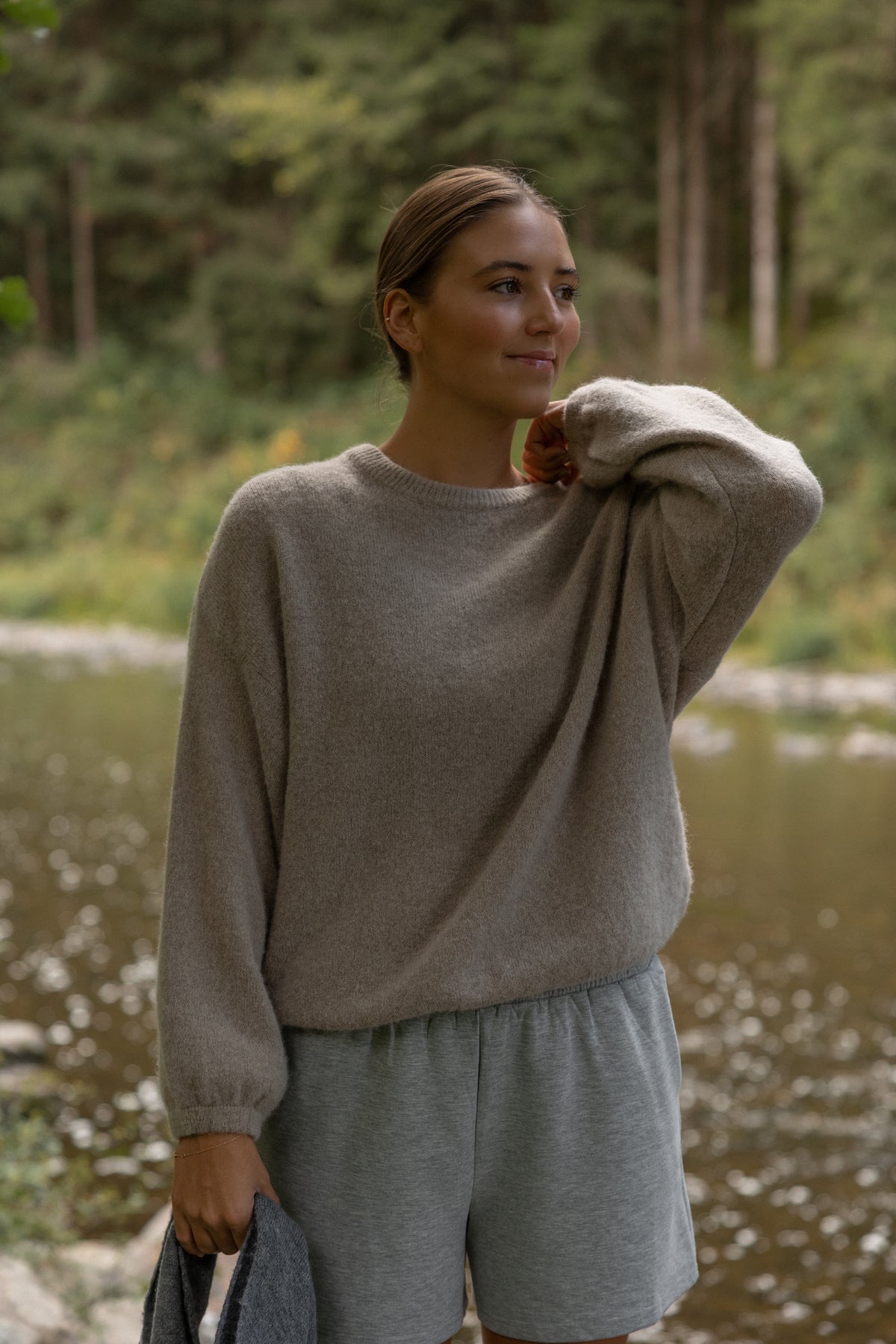 ESSENTIAL SARAH KNIT FW26 TAUPE