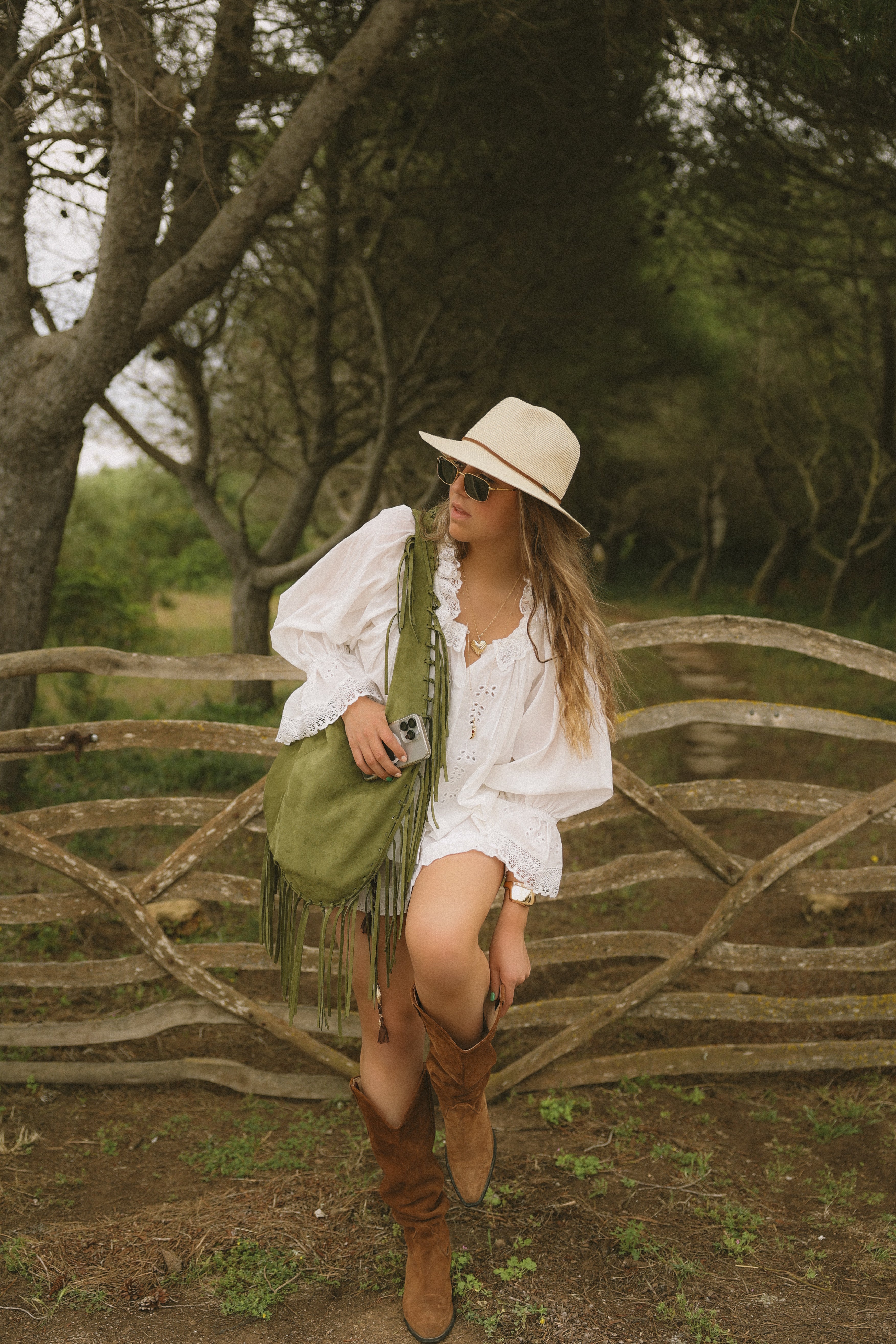 BRODERIE SAAR TOP WHITE