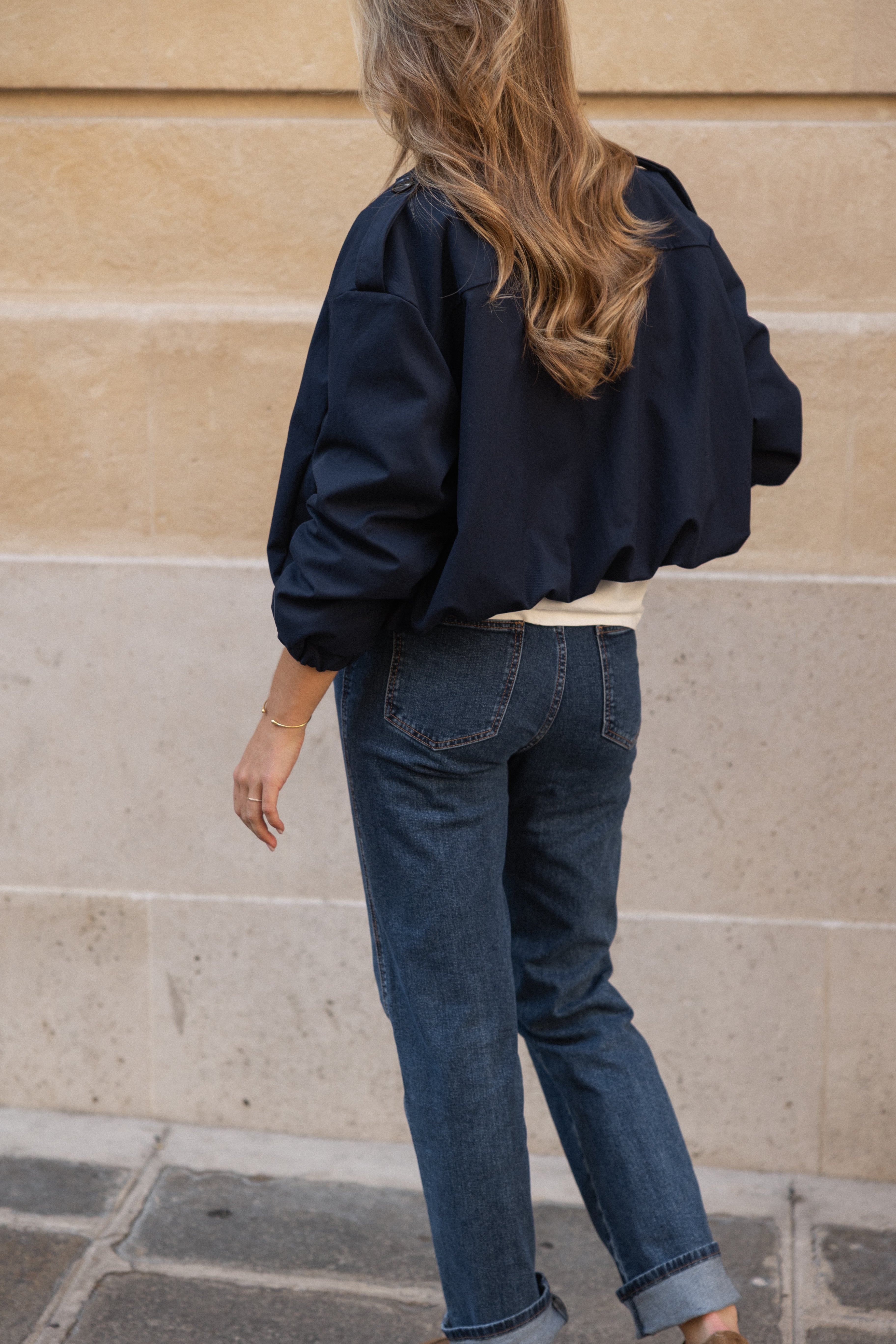 SOPHIE TRENCH COAT NAVY