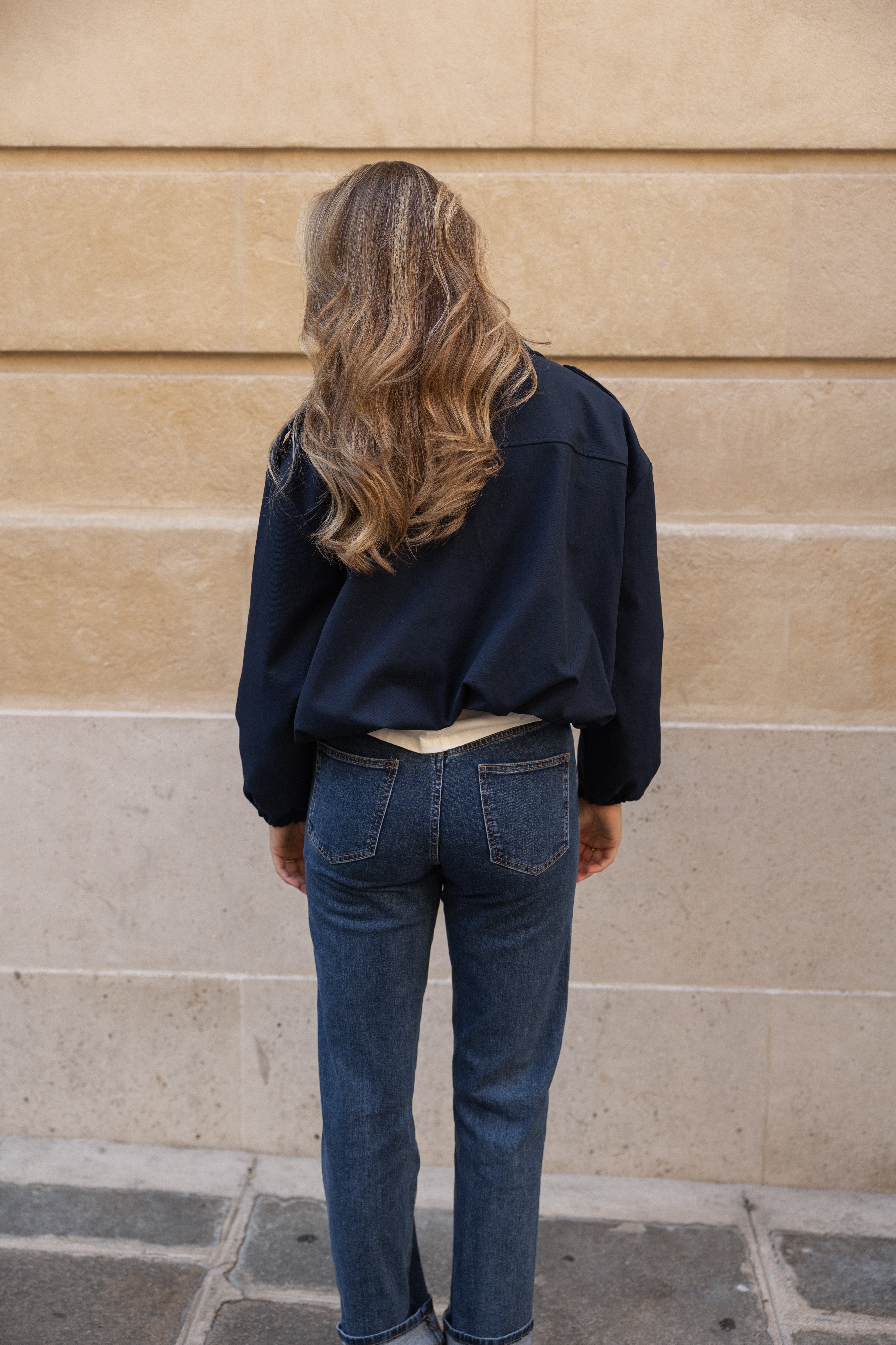 SOPHIE TRENCH COAT NAVY