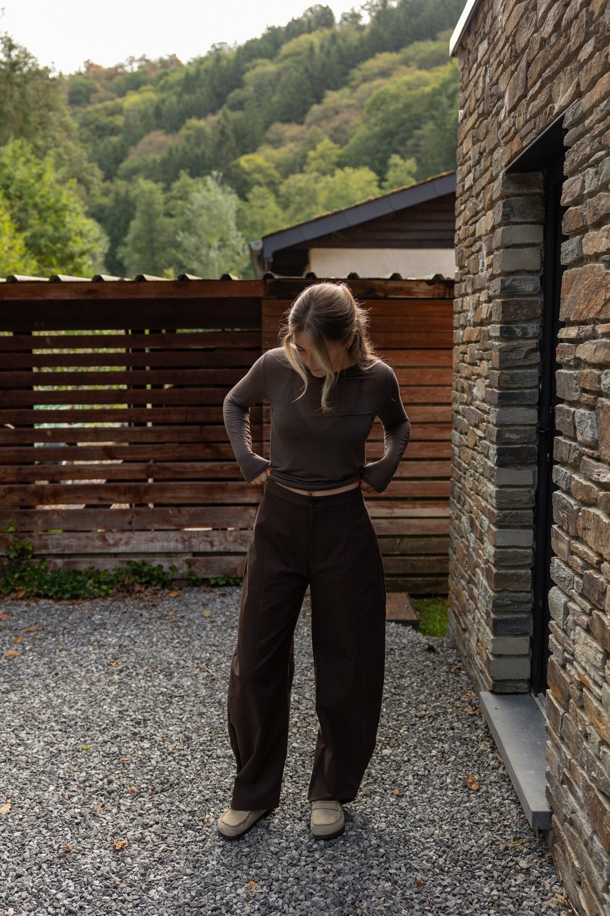 BALLOON PANTALON CHOCO