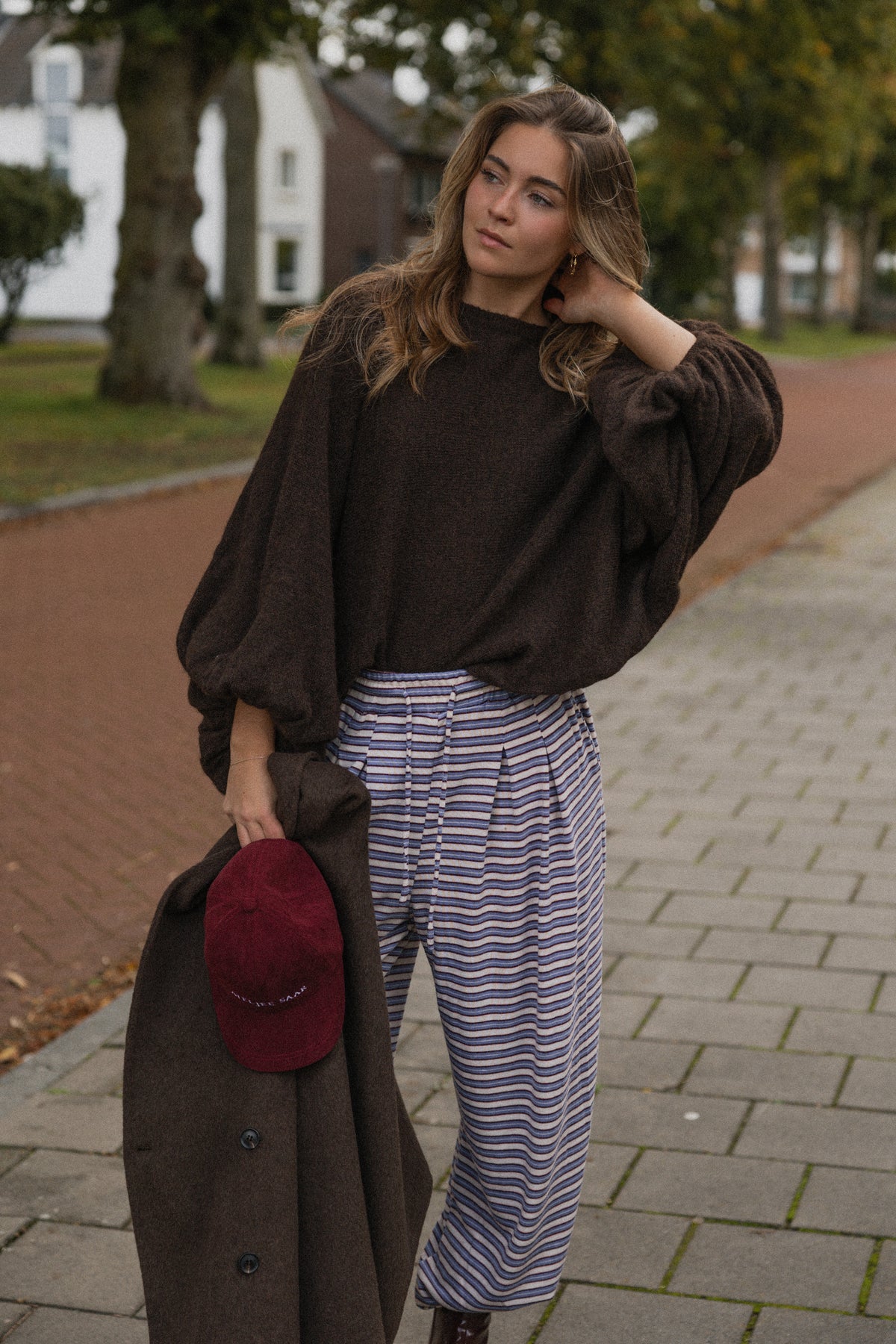 BALLOON KNIT CHOCO