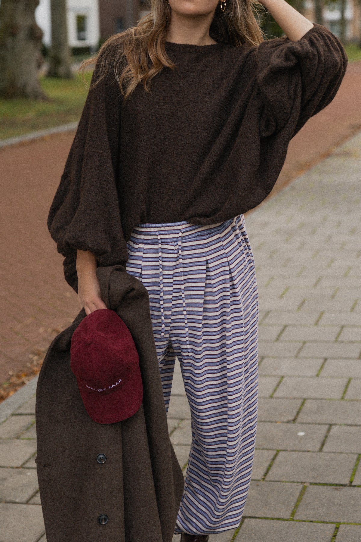 BALLOON KNIT CHOCO