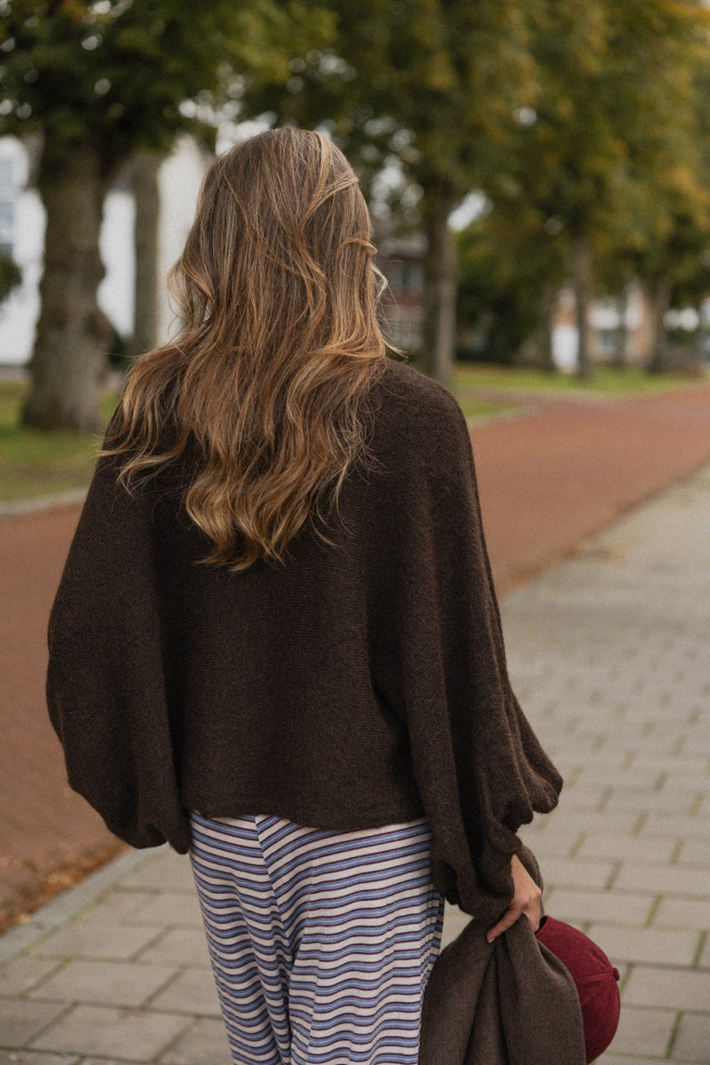 BALLOON KNIT CHOCO