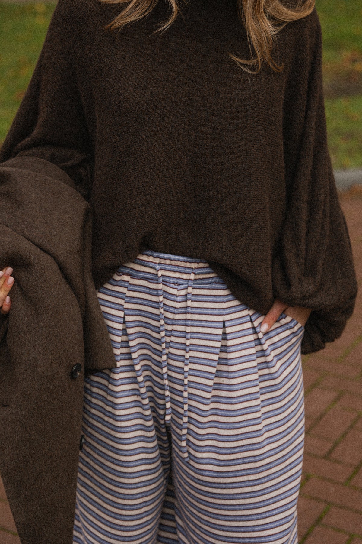 BALLOON KNIT CHOCO