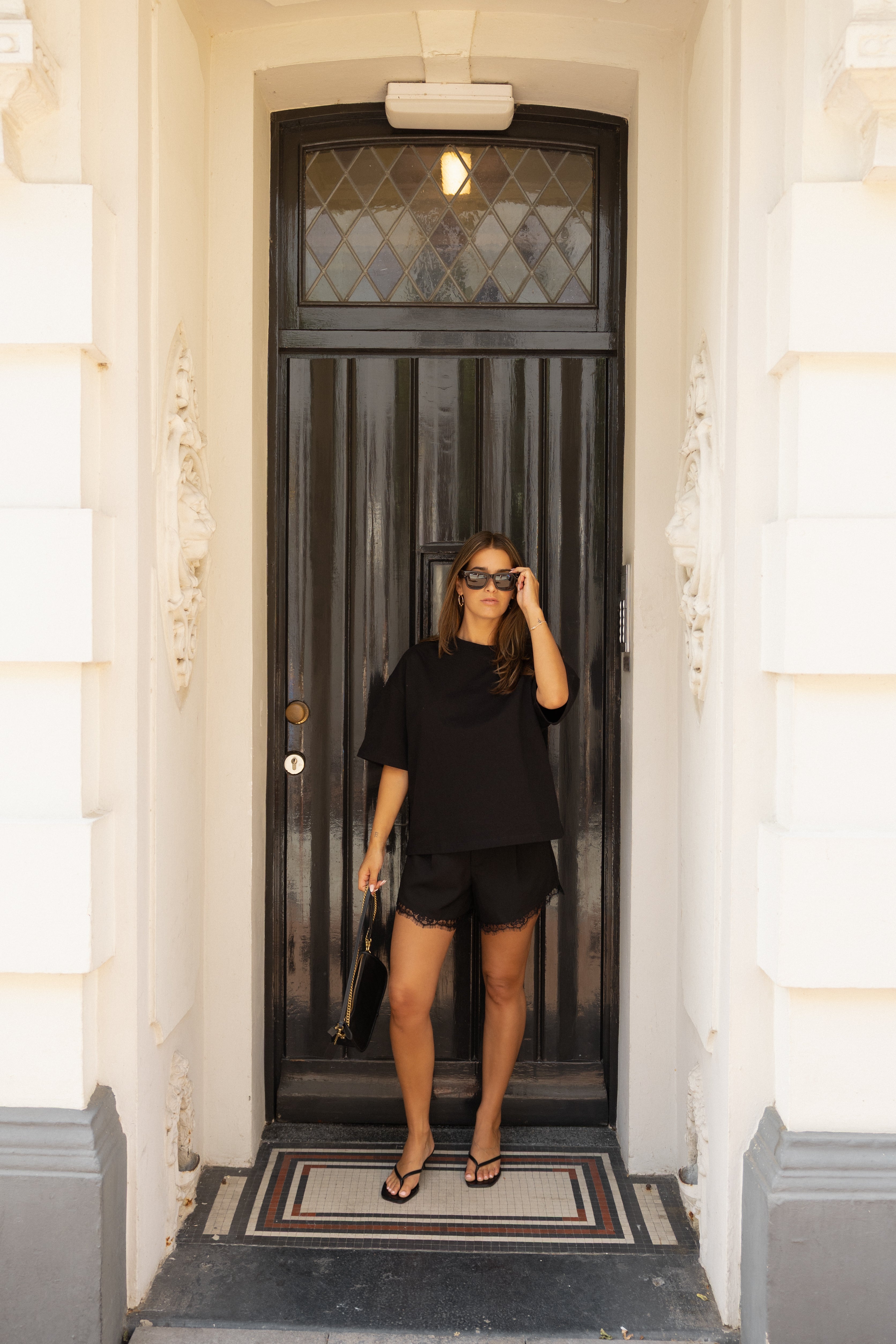 BASIC COTTON TEE BLACK
