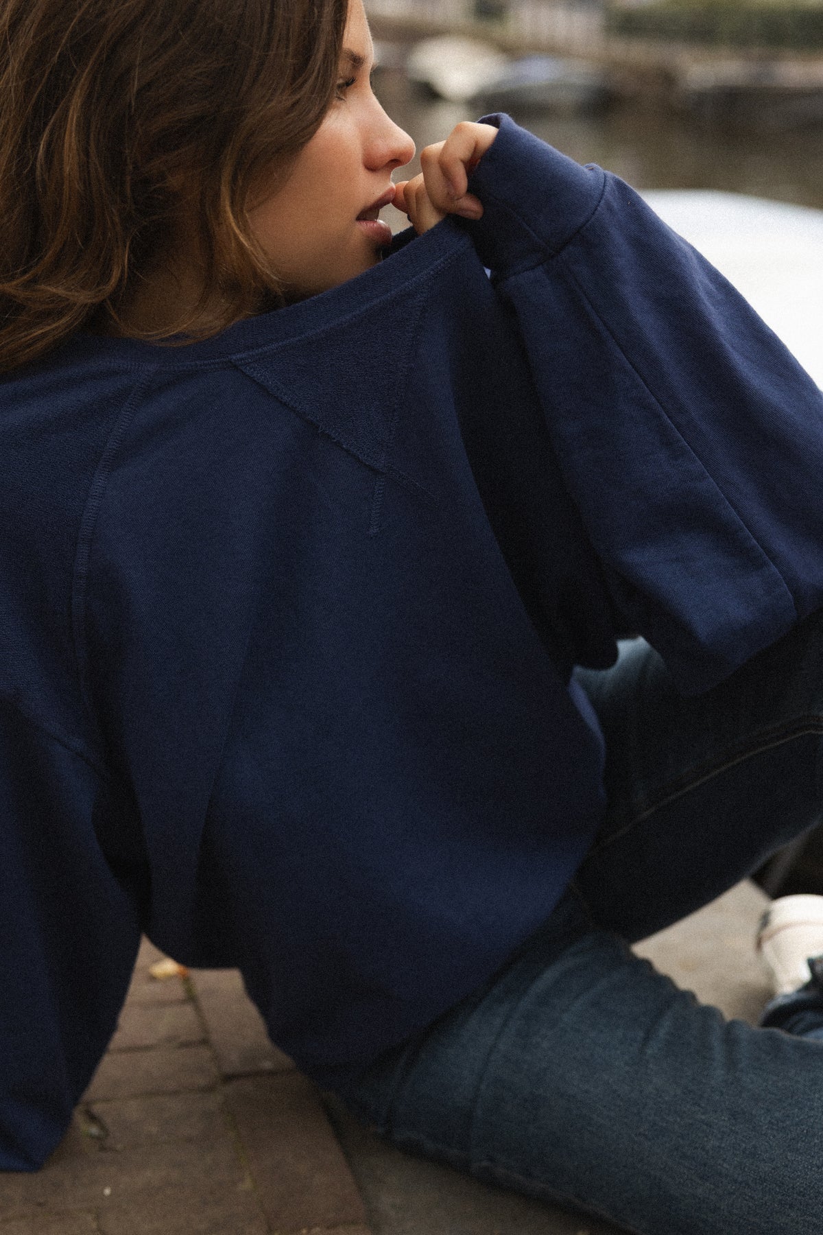 FRANKIE SWEATER MARINE