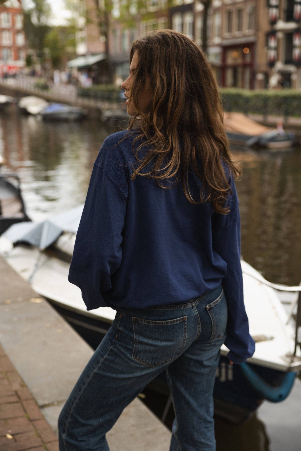FRANKIE SWEATER MARINE