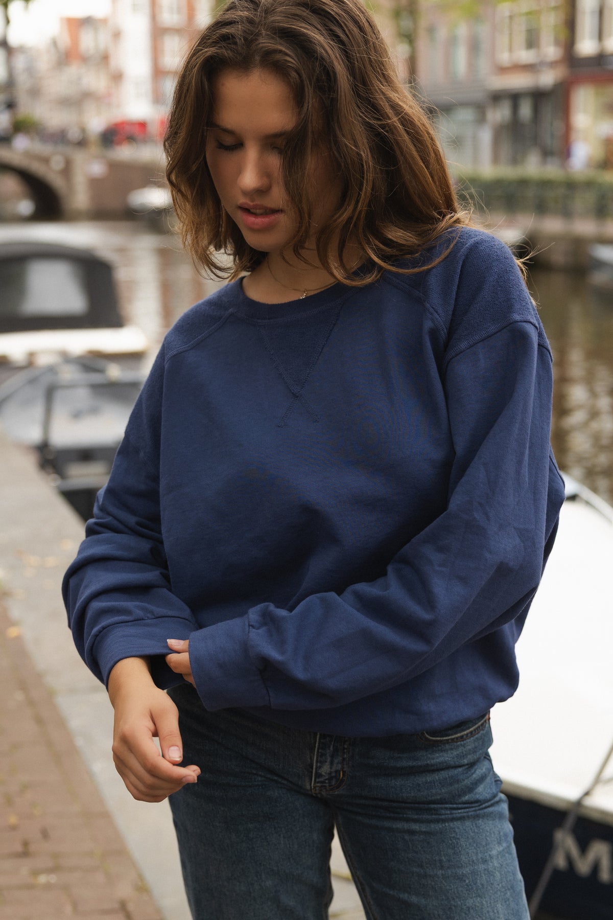 FRANKIE SWEATER MARINE