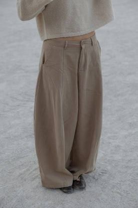 MAUREEN BALLOON PANTS CAMEL