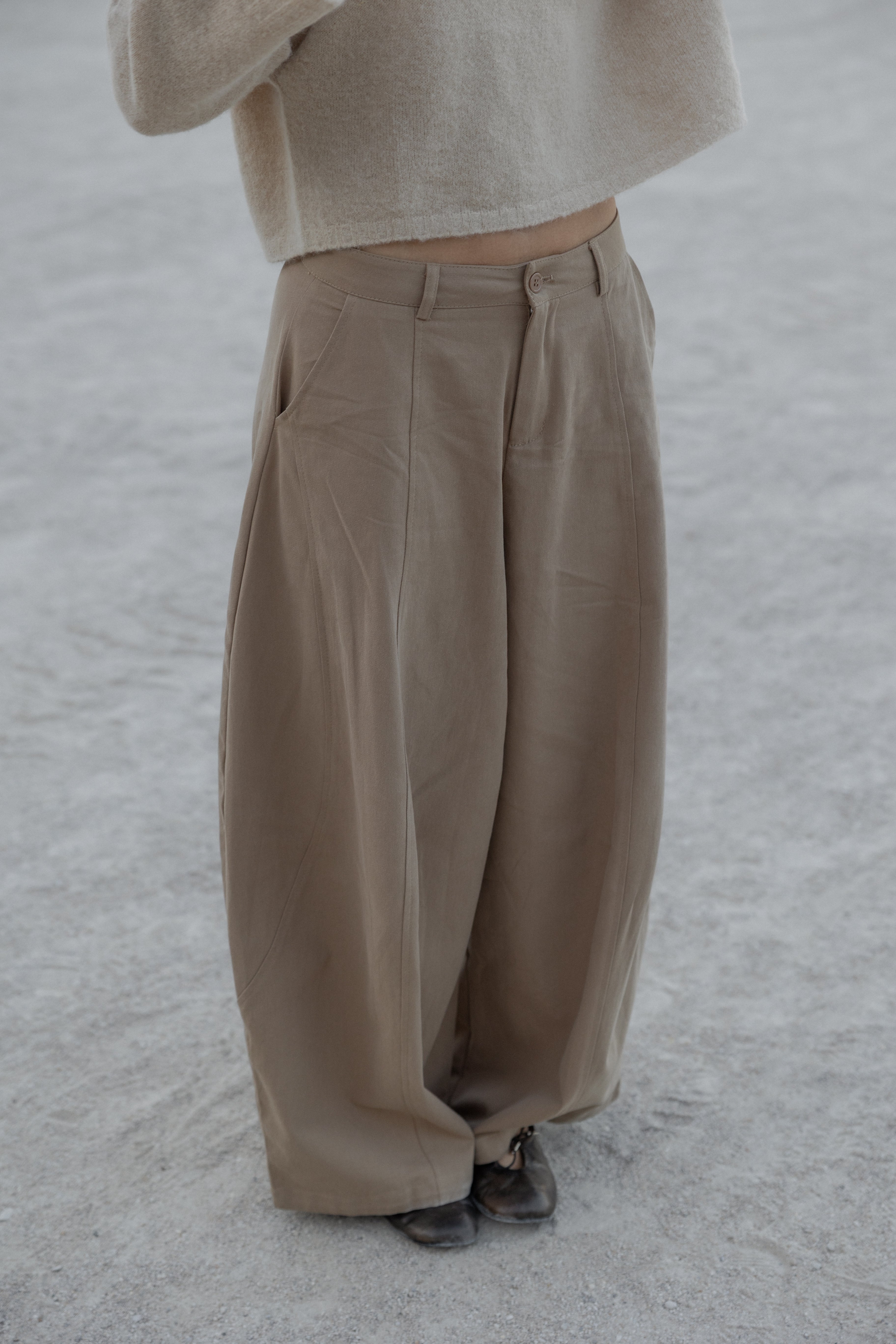 MAUREEN BALLOON PANTS CAMEL